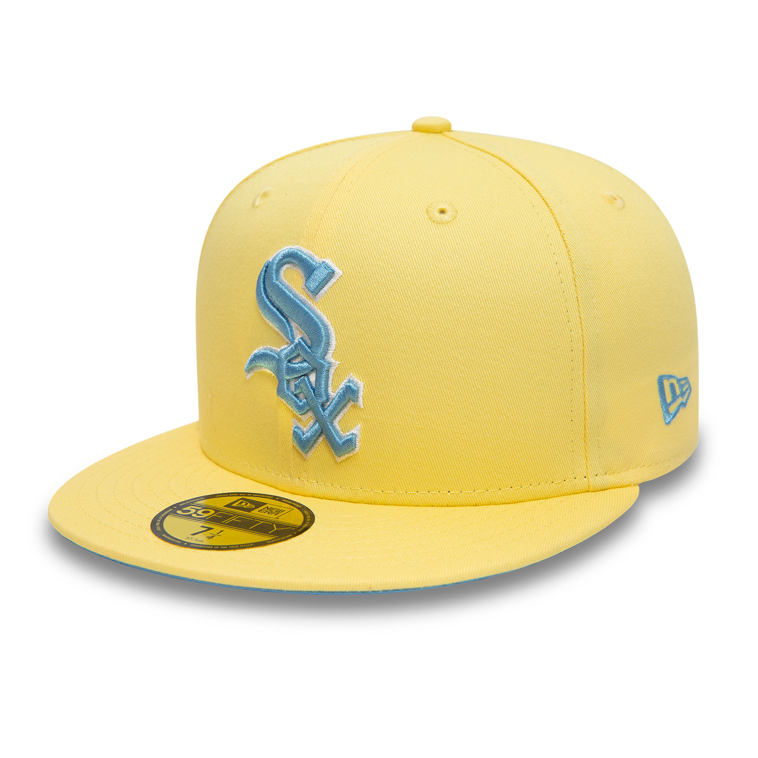 Chicago White Sox Soft Yellow 59FIFTY Fitted Cap