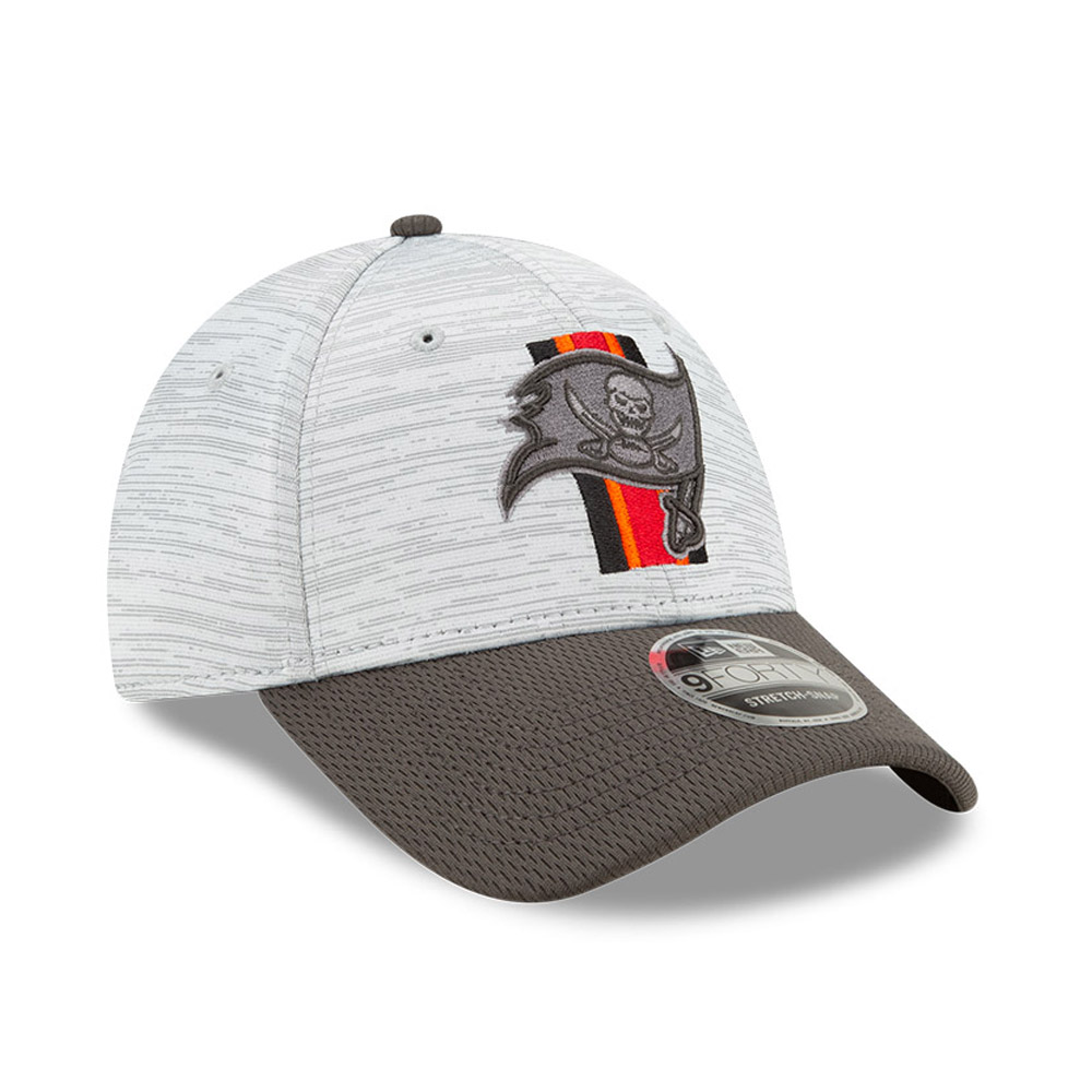 Gorra Tampa Bay Buccaneers NFL Training 9FORTY Stretch Snap, marrón