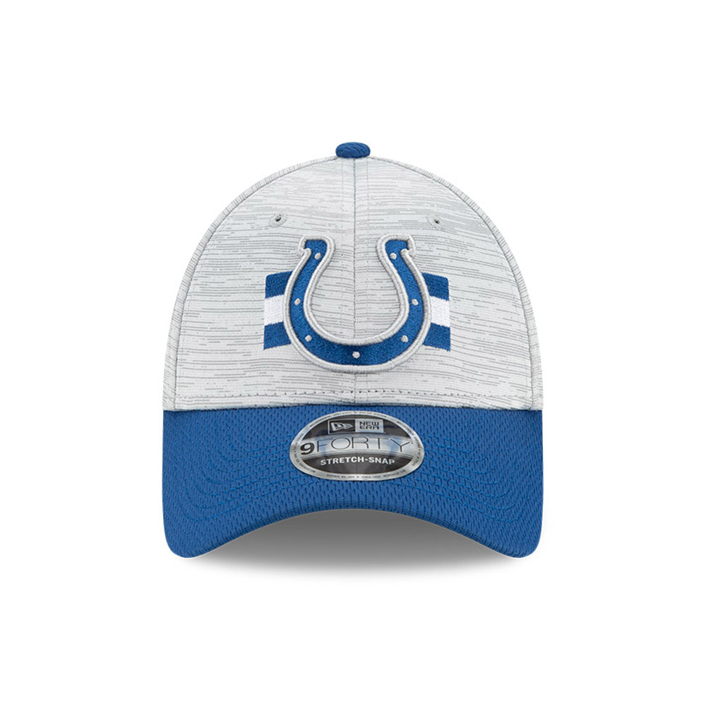 Indianapolis Colts NFL Entraînement Blue 9FORTY Stretch Snap Cap