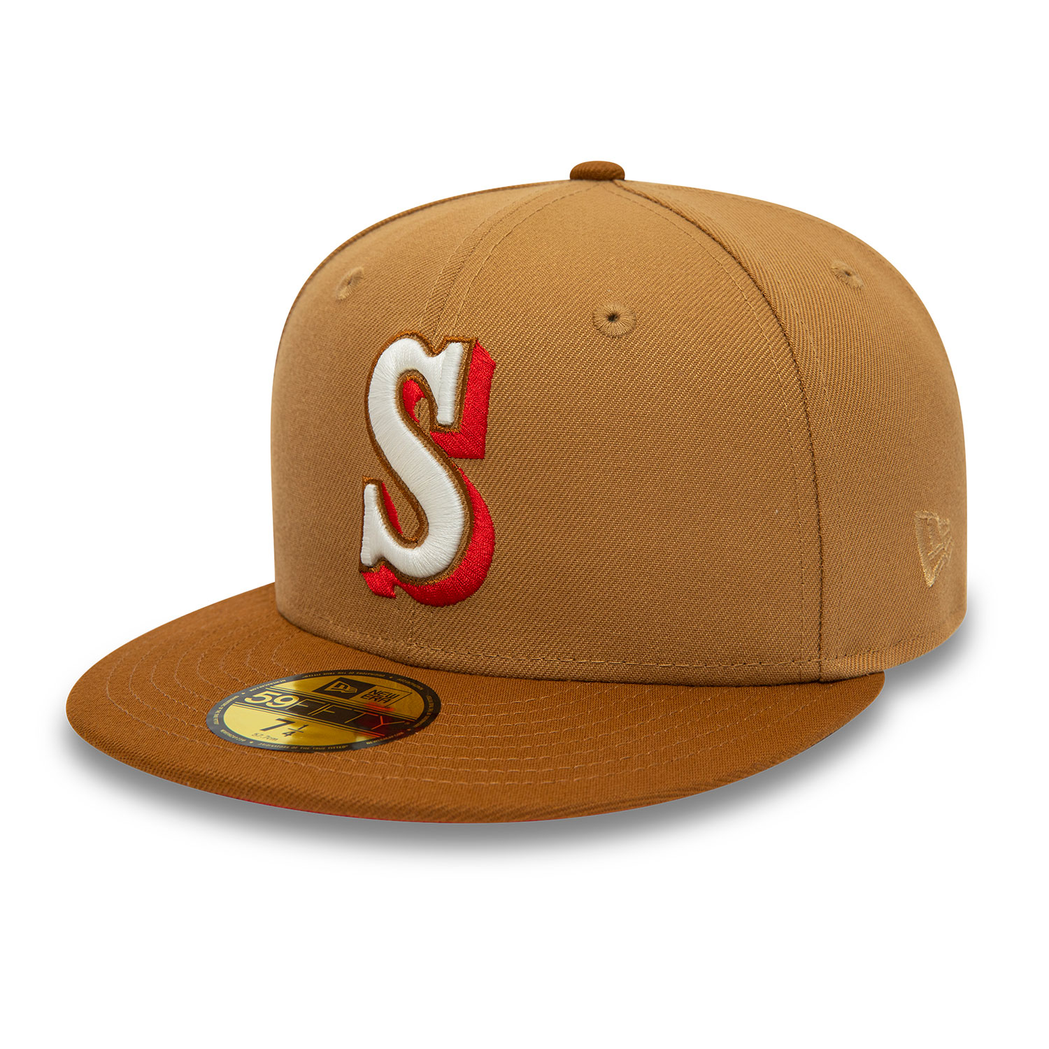 Lids Seattle Mariners New Era 40th Team Anniversary 59FIFTY Fitted Hat -  White/Brown