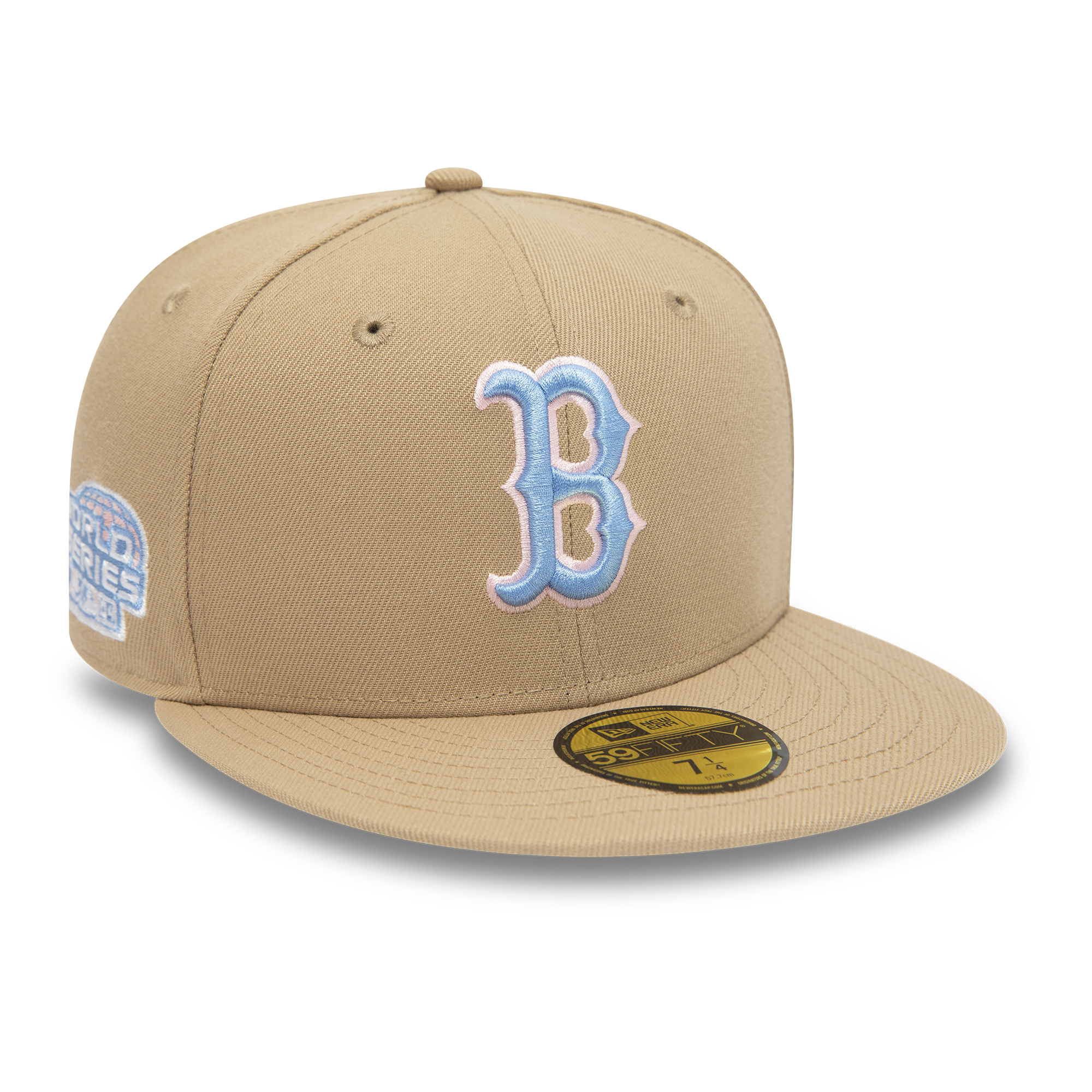 Boston Red Sox 2004 World Series Tan 59FIFTY Fitted Cap