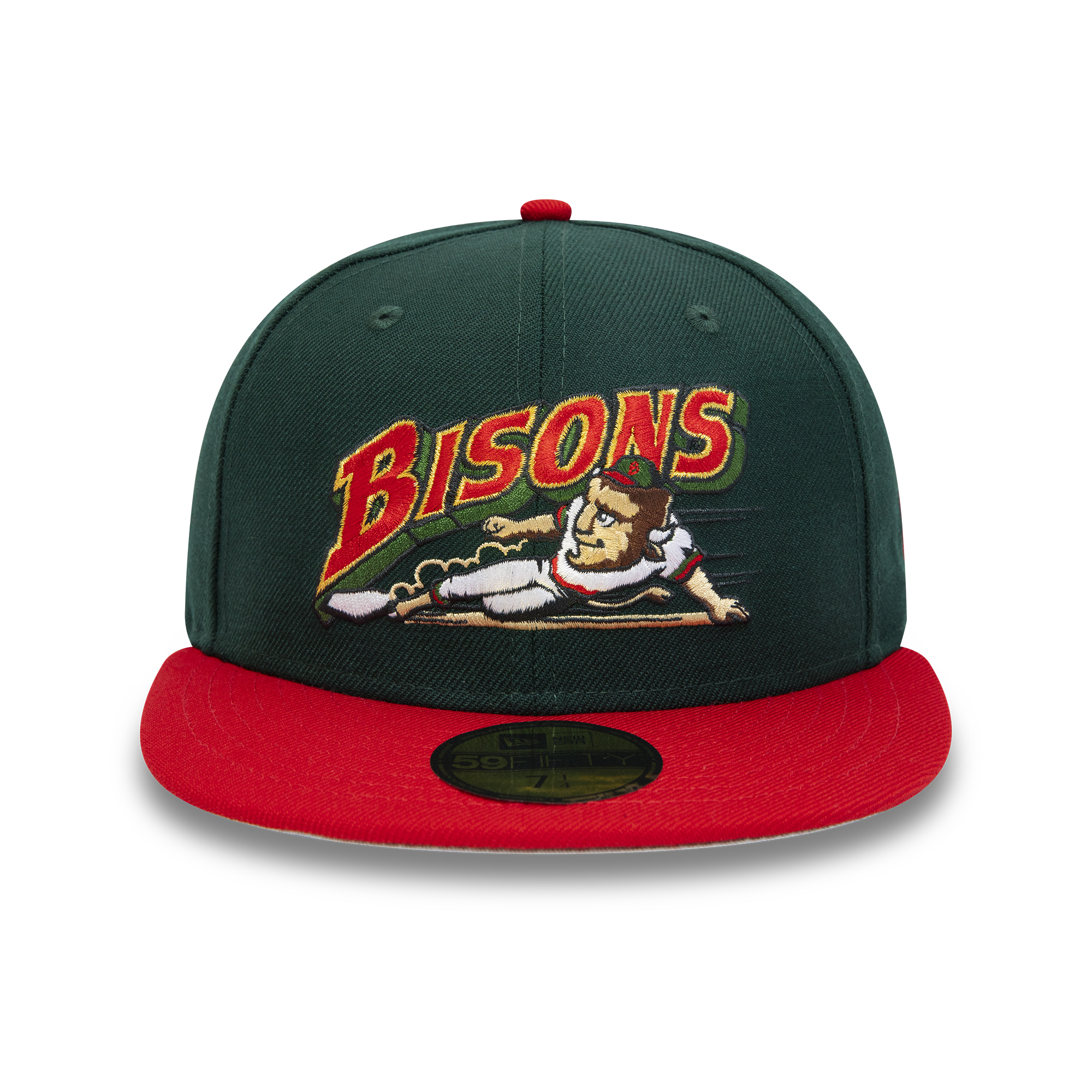 Buffalo Bisons MiLB Dark Green 59FIFTY Fitted Cap
