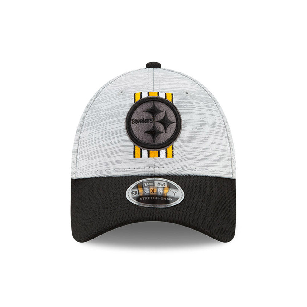 Pittsburgh Steelers NFL Training Nero 9FORTY Stretch Snap Cap