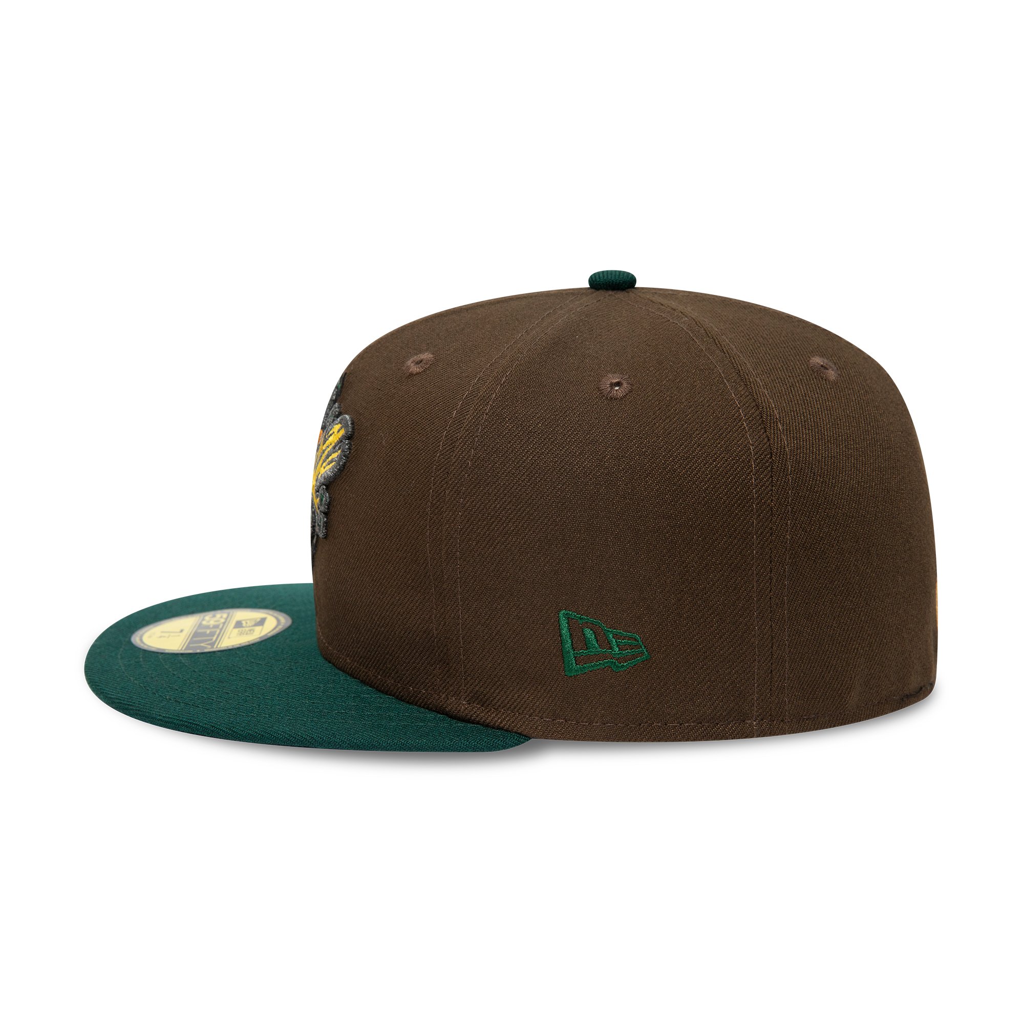 Down East Wood Ducks MiLB Brown 59FIFTY Fitted Cap