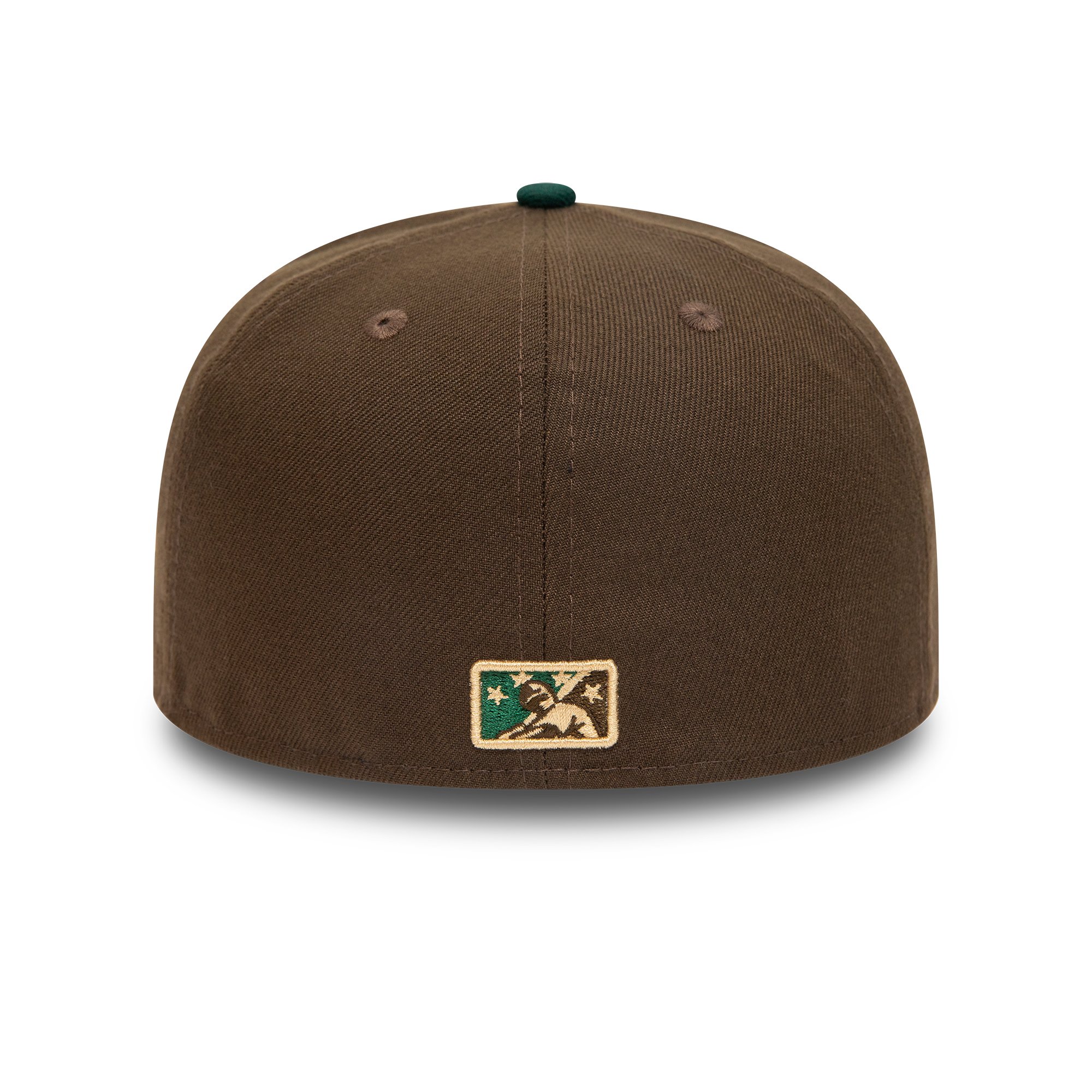 Down East Wood Ducks MiLB Brown 59FIFTY Fitted Cap