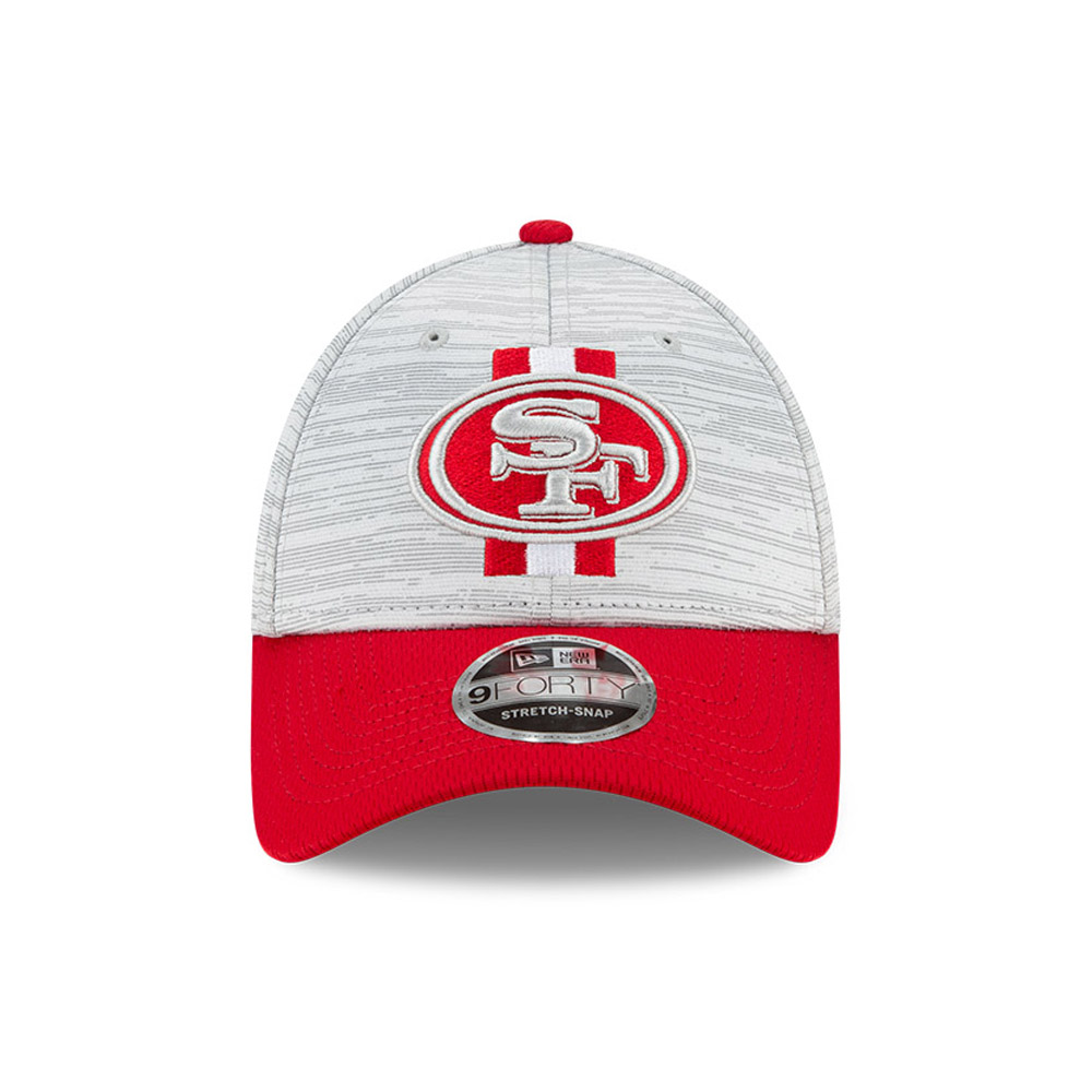 9FORTY Stretch Snap – San Francisco 49ers – NFL Training – Kappe in Rot mit Clipverschluss