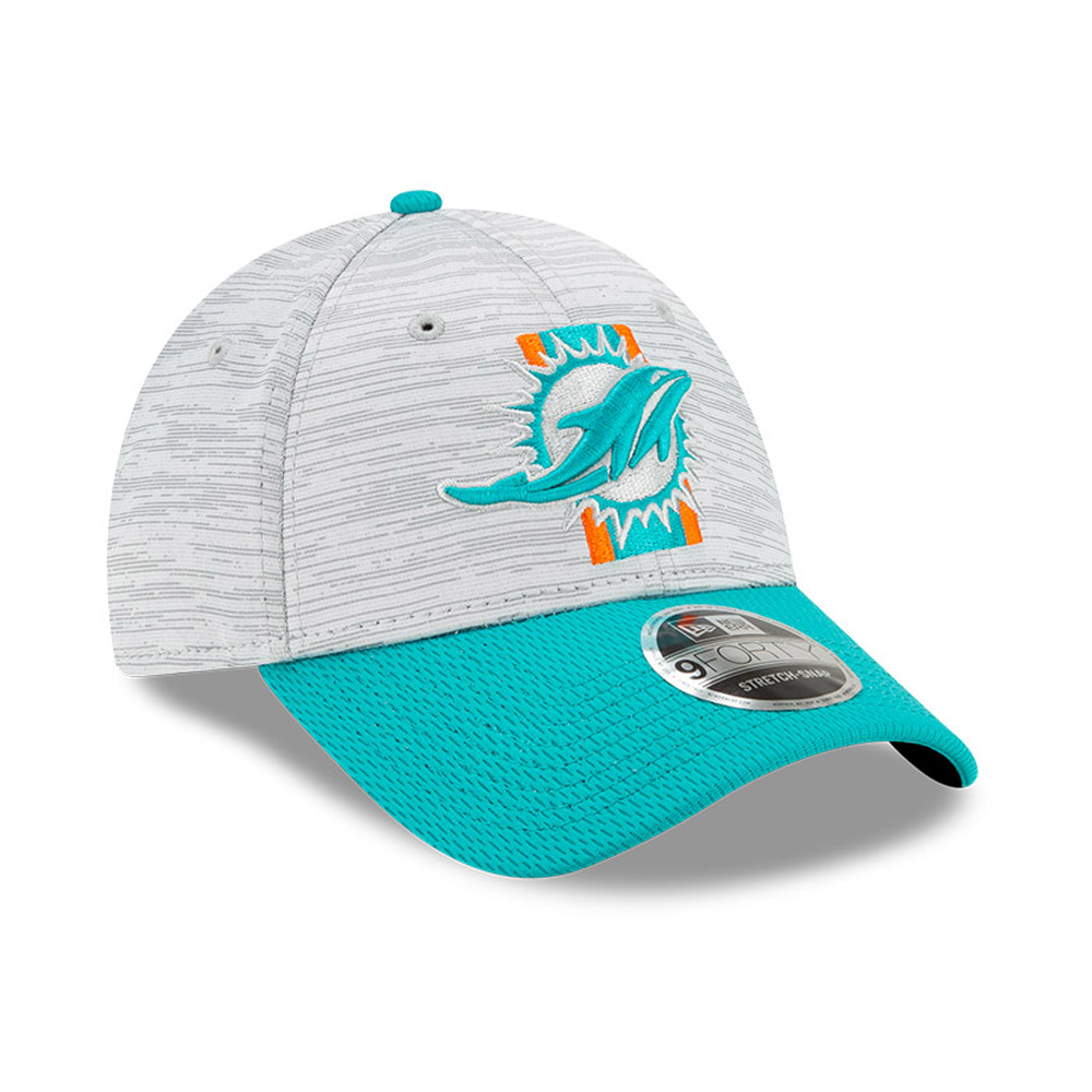 Casquette Miami Dolphins NFL Training 9FORTY Stretch Snap Bleu