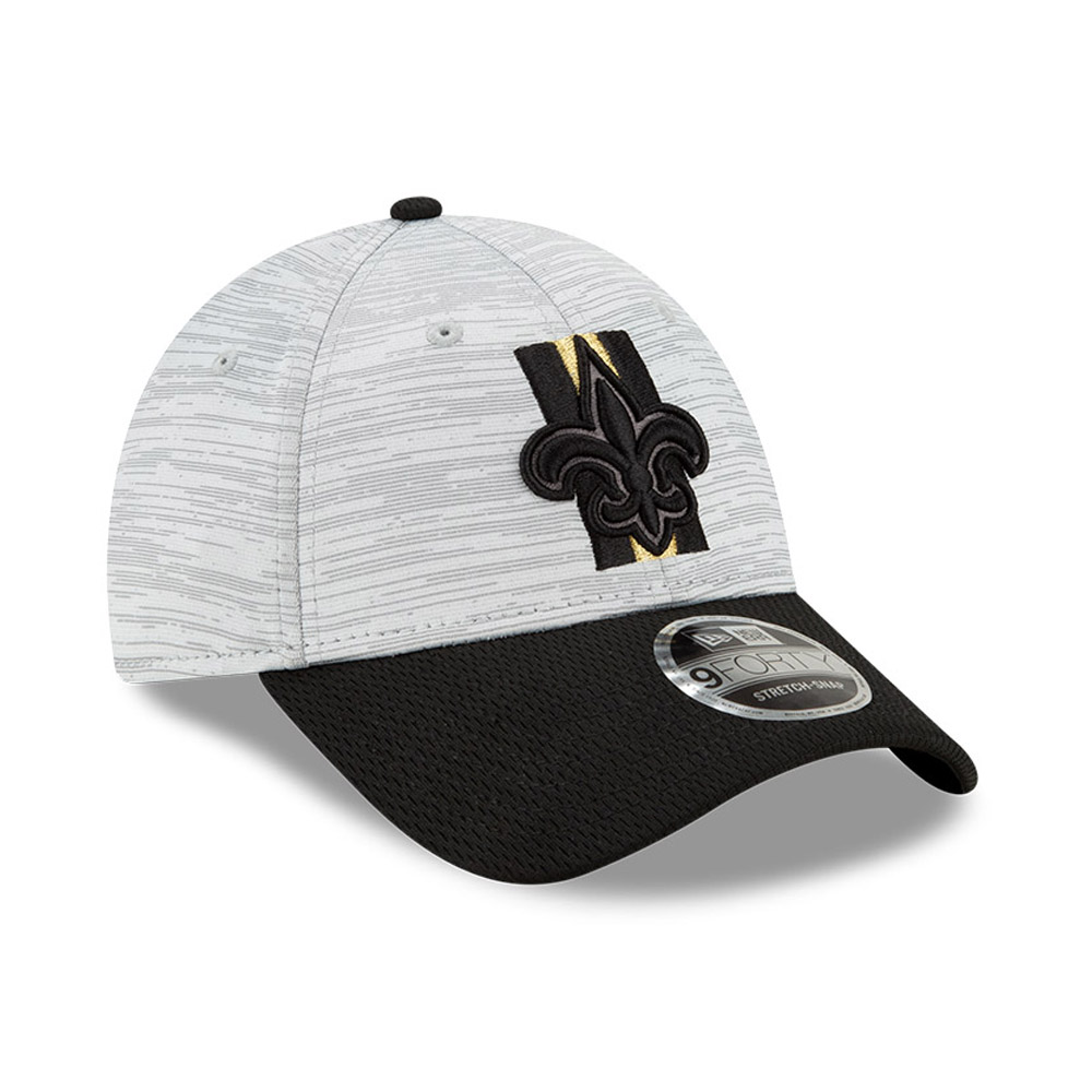 New Orleans Saints NFL Training Nero 9FORTY Stretch Snap Cap