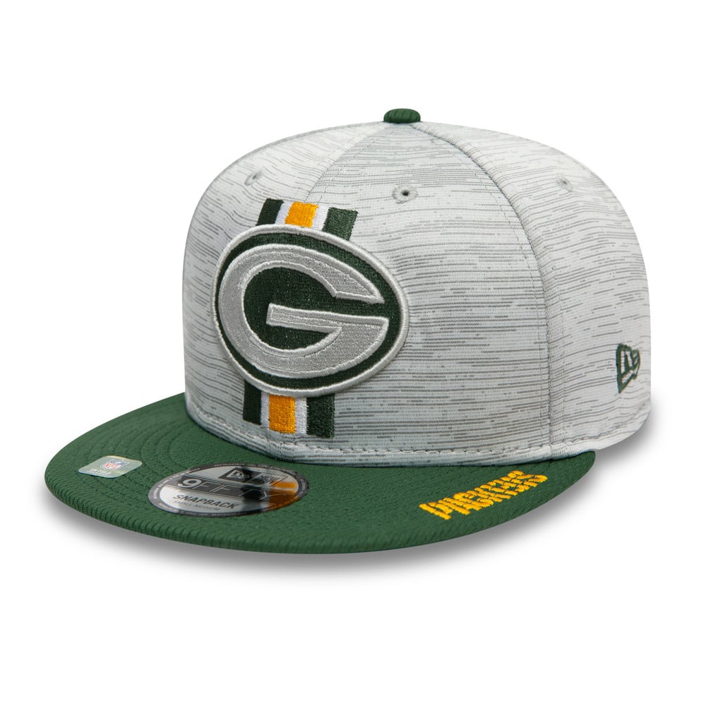 New Era 9Fifty Snapback Cap HEATHER Green Bay Packers S/M 