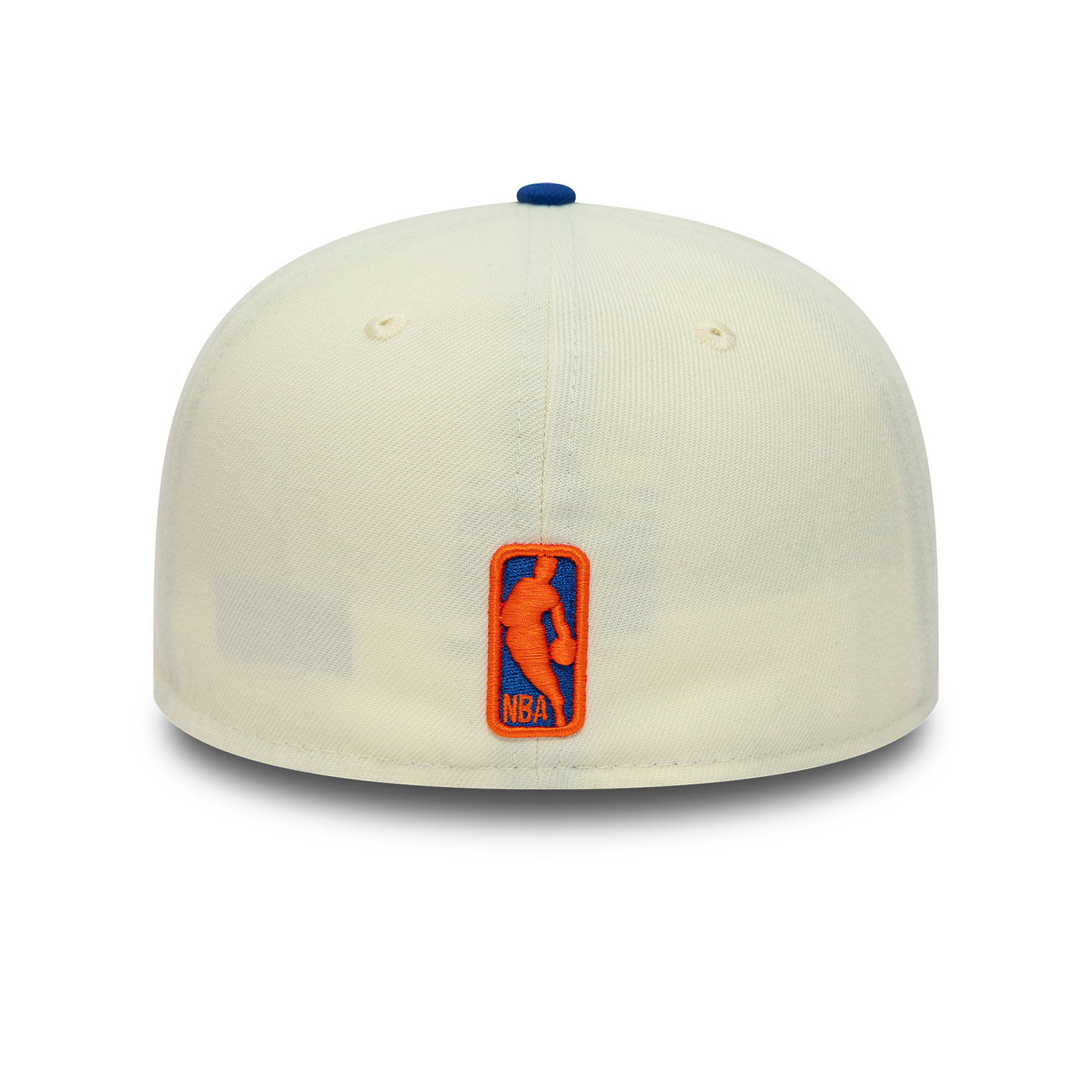 Weiße New York Knicks Chrome 59FIFTY Fitted Cap