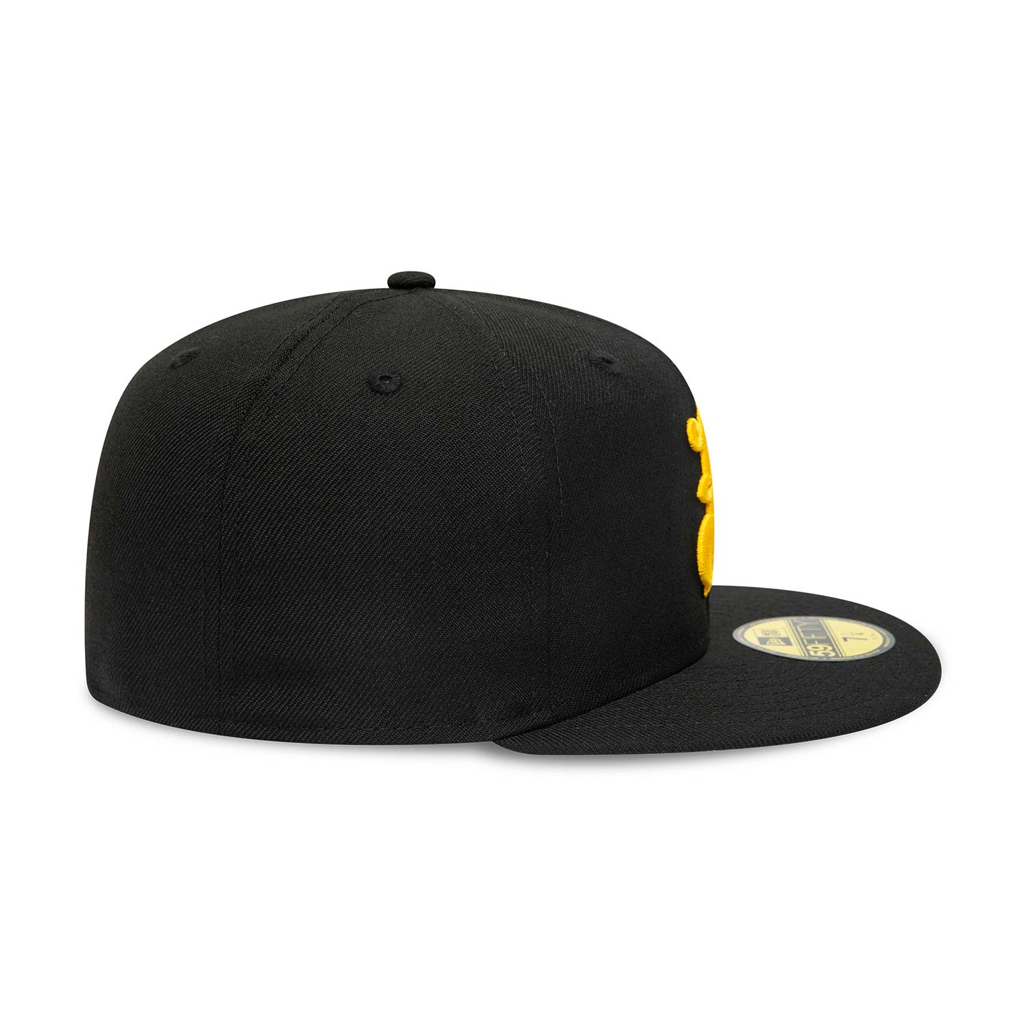 Bradenton Marauders MiLB Black and Yellow 59FIFTY Fitted Cap