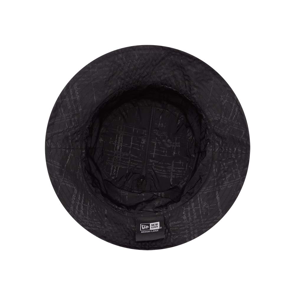 New Era Black Packable Bucket Hat