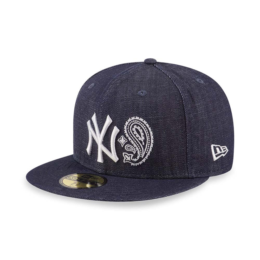 New York Yankees Paisley Denim 59FIFTY Fitted Cap