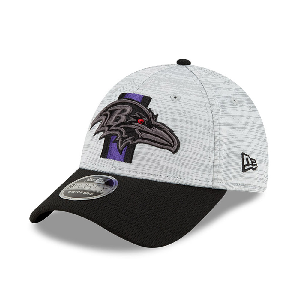 New Era Baltimore Ravens Training Bucket Hat - White