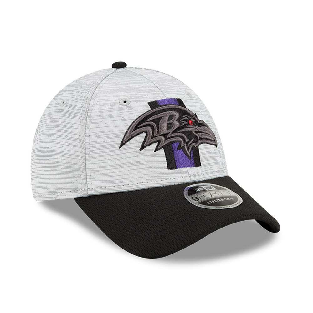 Baltimore Ravens NFL Training Schwarz 9FORTY Stretch Snap Cap
