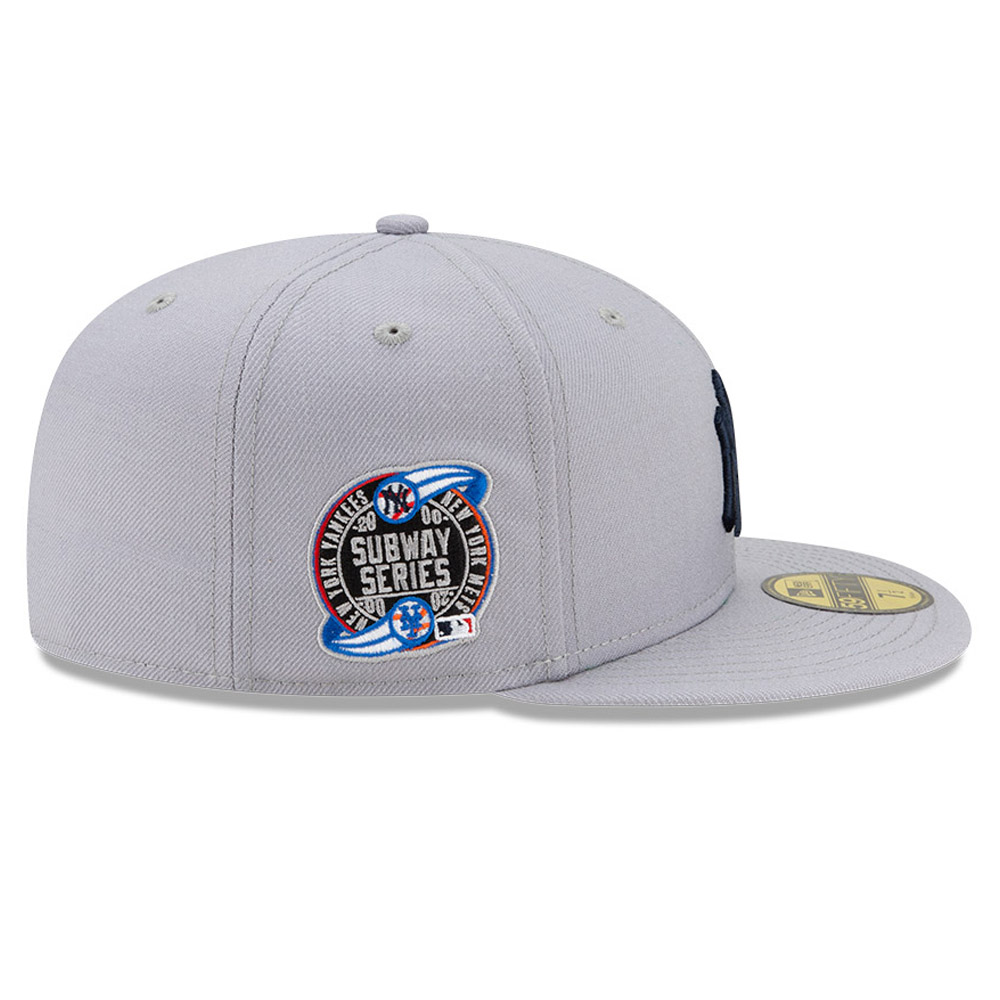 Official New Era New York Yankees MLB Awake Grey 59FIFTY Fitted 
