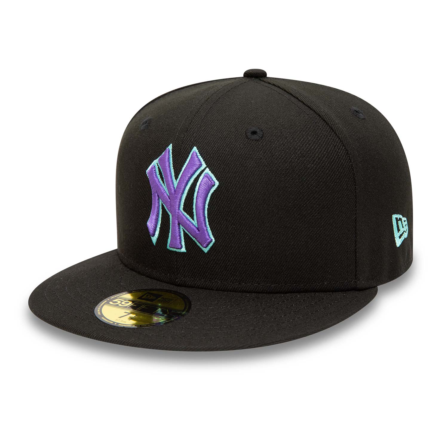 Cappellino 59FIFTY Fitted New York Yankees Tint Nero e azzurro