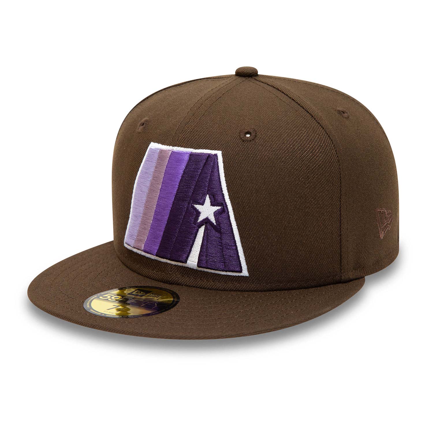 Houston Astros A Star Brown 59FIFTY Fitted Cap