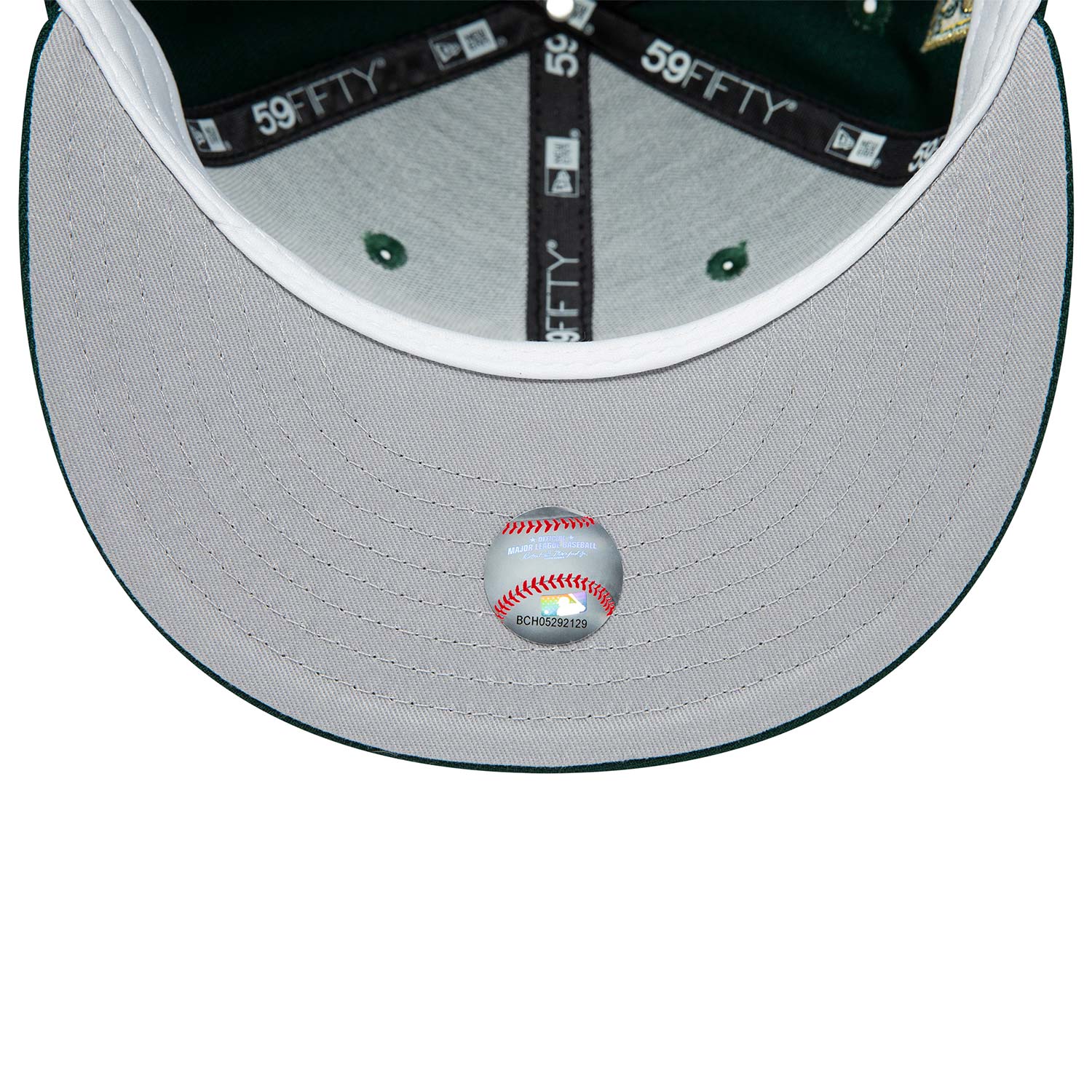 Casquette 59FIFTY Fitted Oakland Athletics Vert Forêt