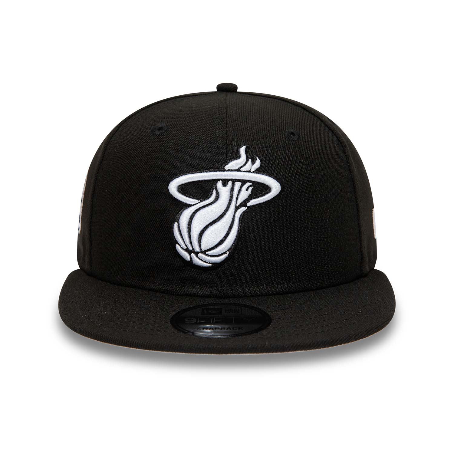 Miami Heat Black 9FIFTY Snapback Cap
