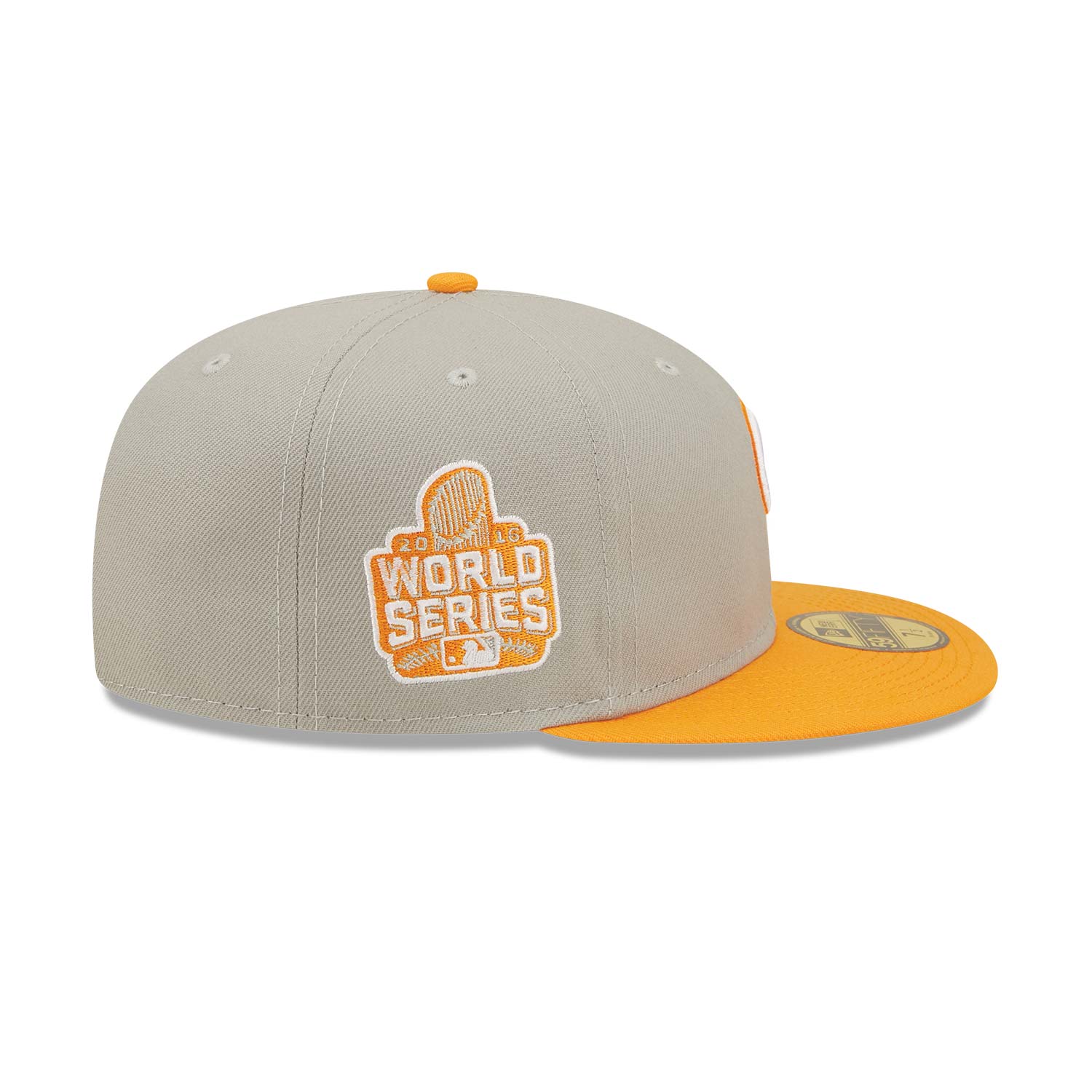 Casquette 59FIFTY Fitted Chicago Cubs Orange Soda Gris