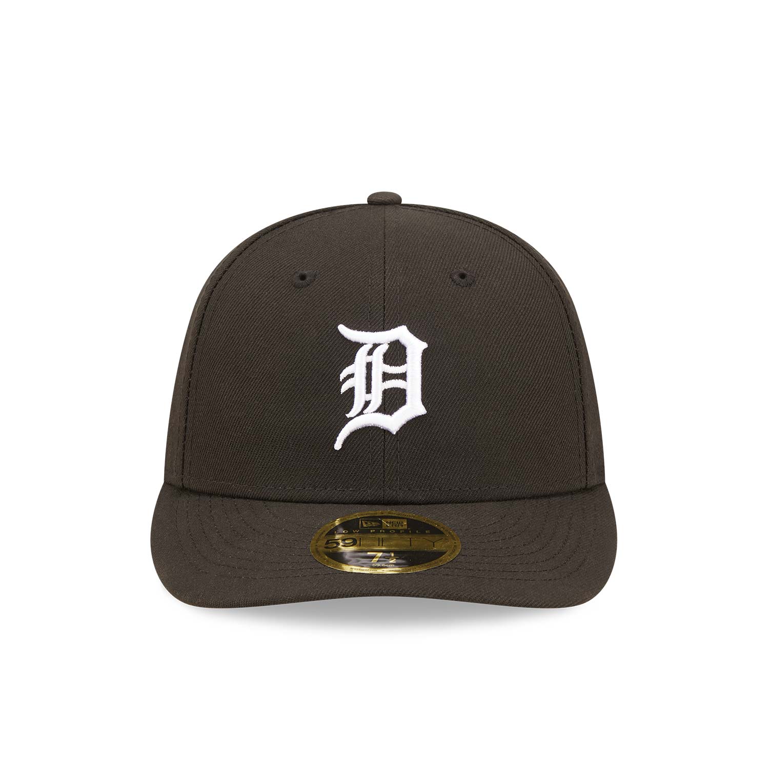 Detroit Tigers Black 59FIFTY Low Profile Cap