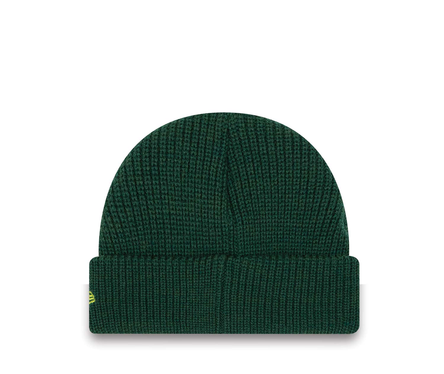 New Era Rib Short Cuff Dark Green Beanie Hat