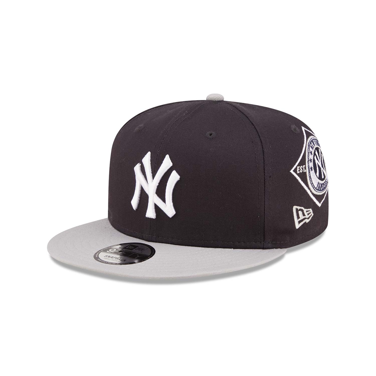 New York Yankees All Over Patch Navy 9FIFTY Snapback Cap