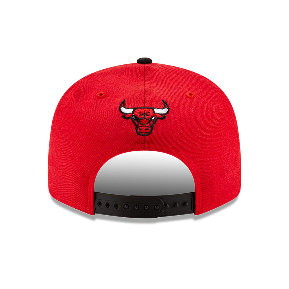 Gorra Chicago Bulls NBA Wordmark 9FIFTY, rojo