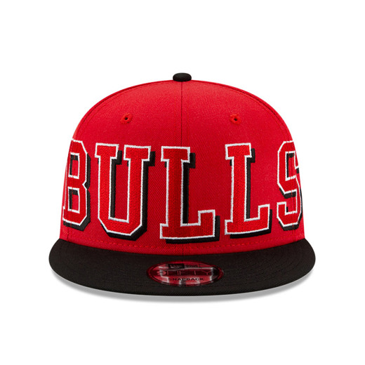 9FIFTY – Chicago Bulls – NBA – Wordmark – Kappe in Rot