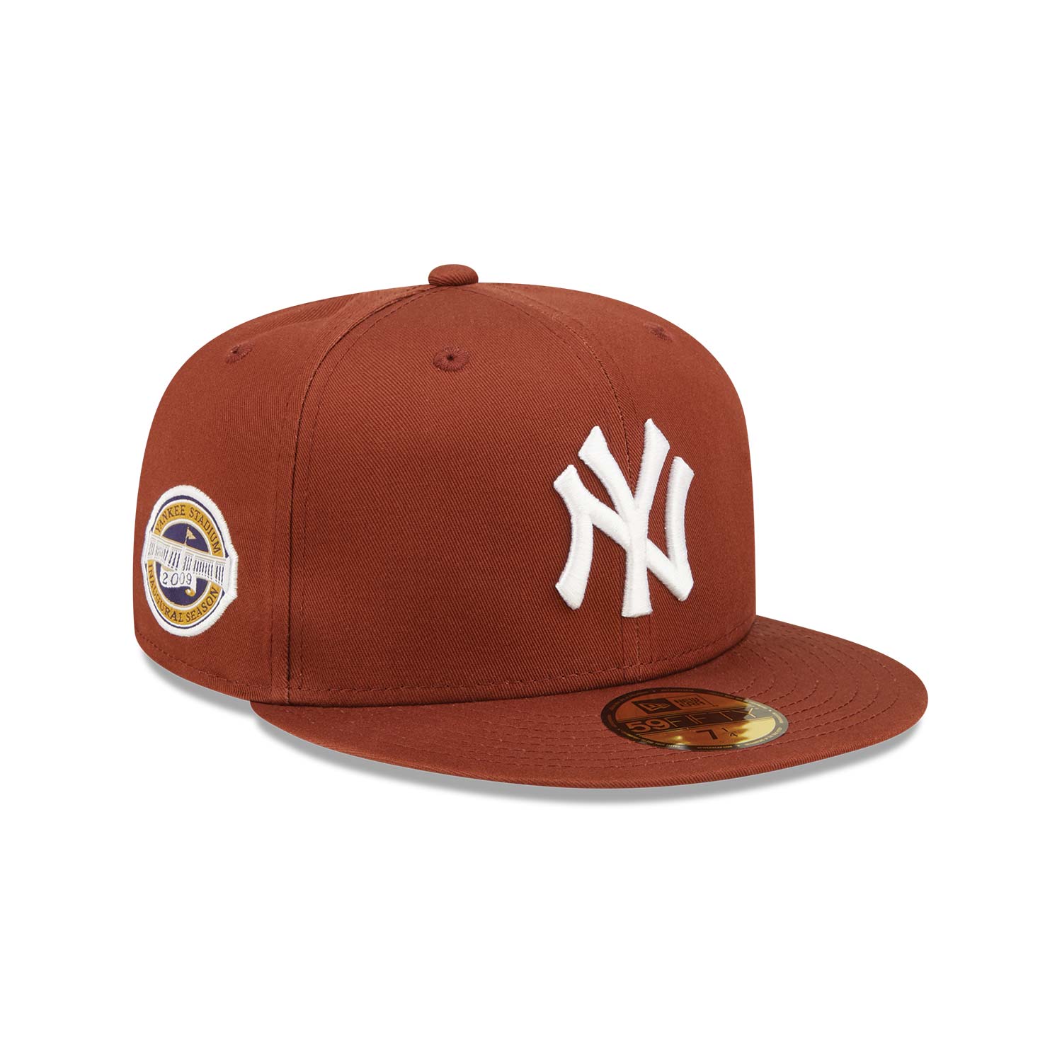 New York Yankees Patch Dark Brown 59FIFTY Fitted Cap