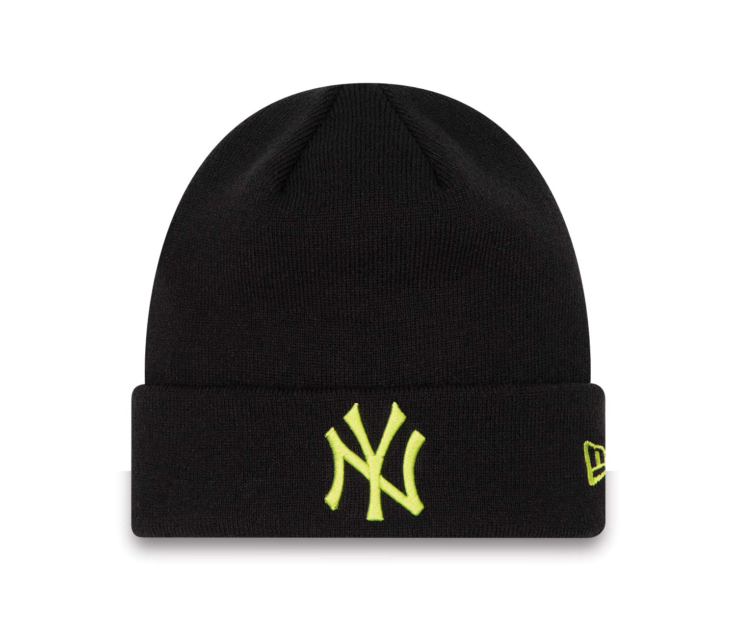 New York Yankees League Essentials Black Cuff Beanie Hat