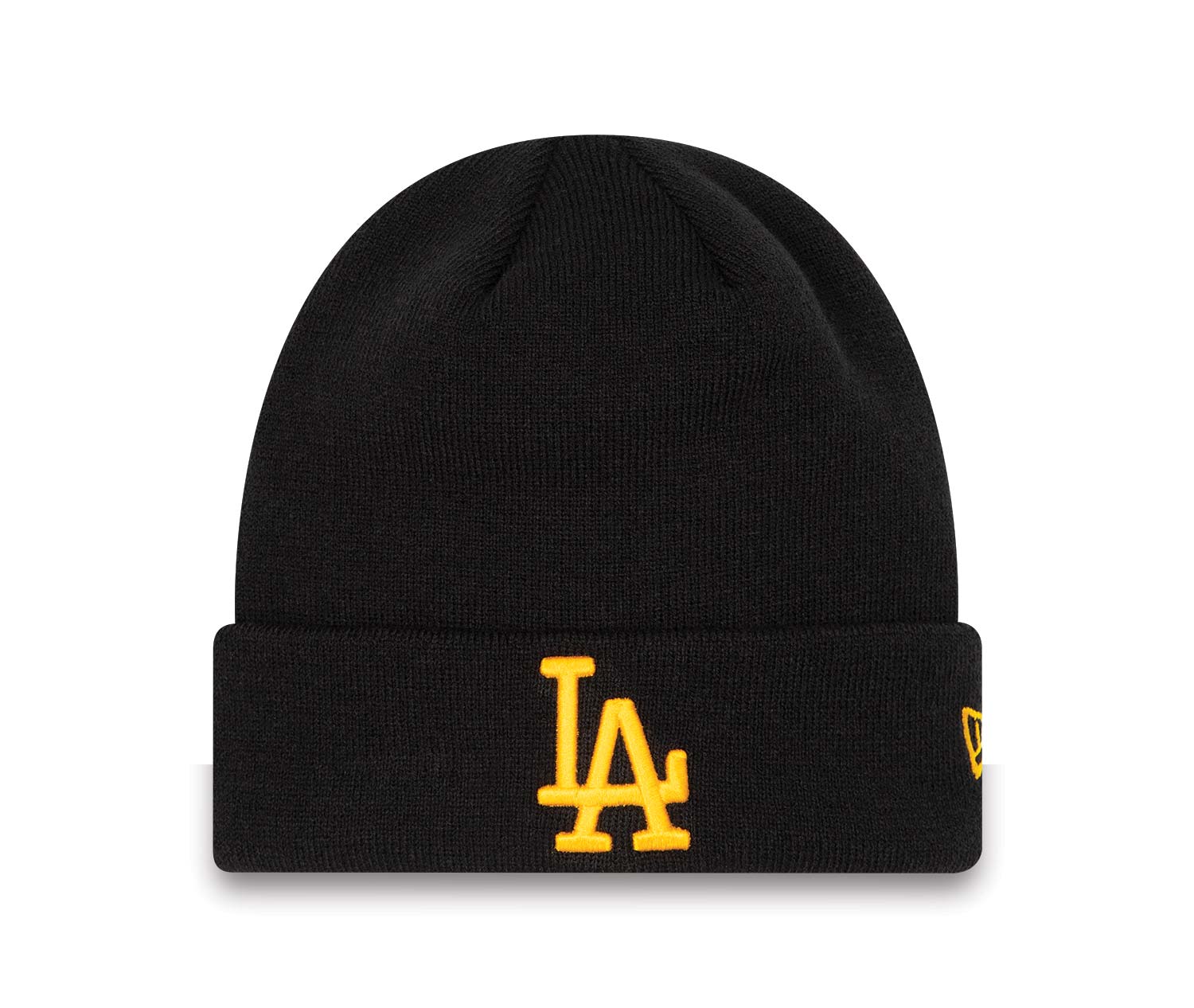 LA Dodgers League Essentials Black Cuff Beanie Hat