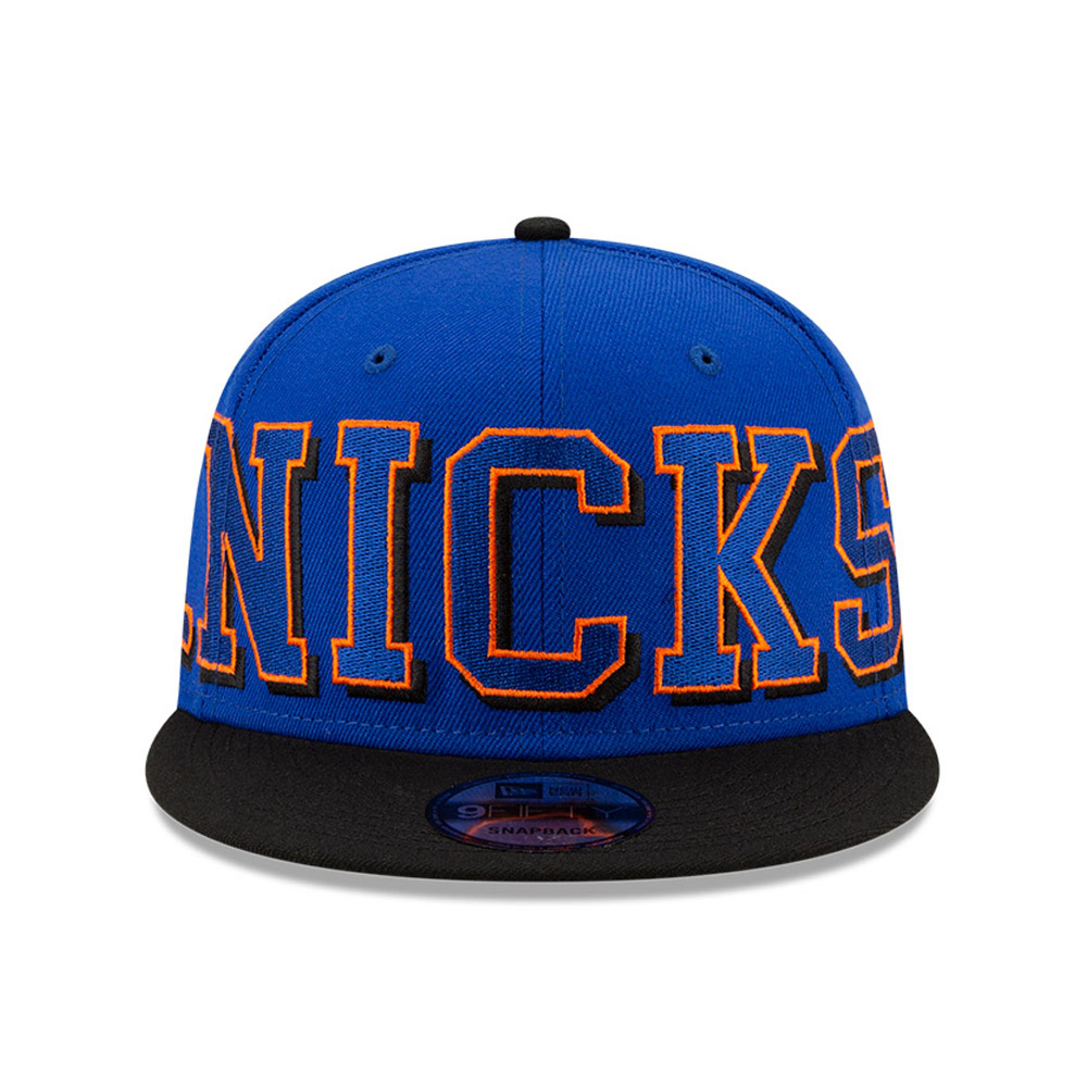 New York Knicks NBA Wordmark Blue 9FIFTY Cap