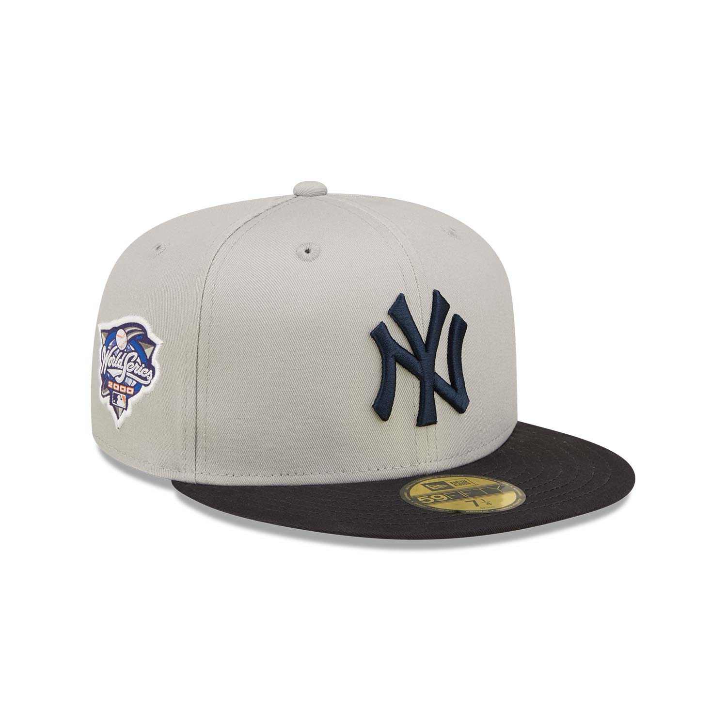 New York Yankees New Era Team Logo 59FIFTY Fitted Hat - Black