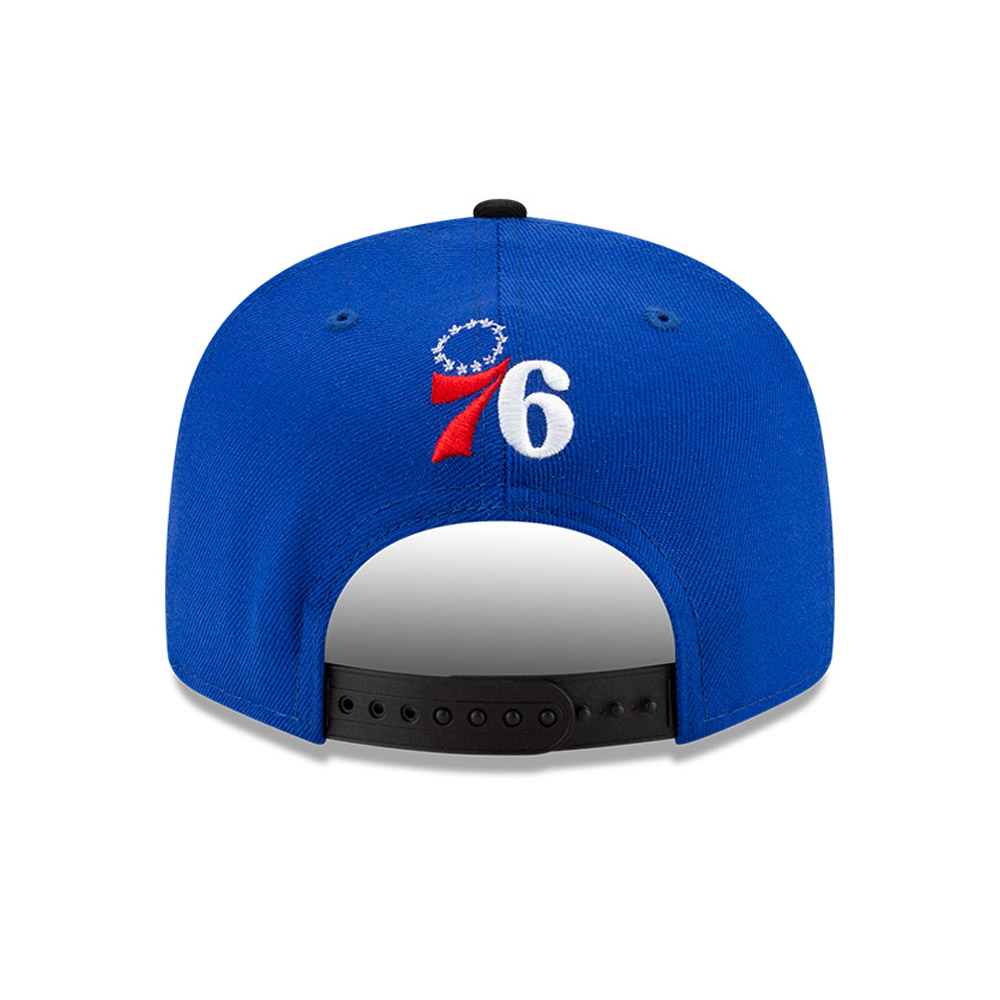 Philadelphie 76ers NBA Mot-symbole Bleu 9FIFTY Cap