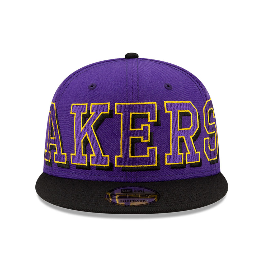 Casquette 9FIFTY NBA Wordmark des LA Lakers violet