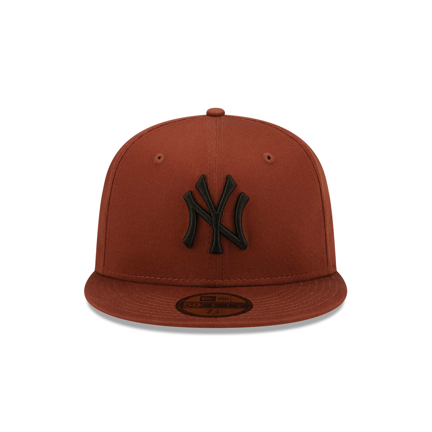 New York Yankees League Essentials Dark Brown 59FIFTY Fitted Cap