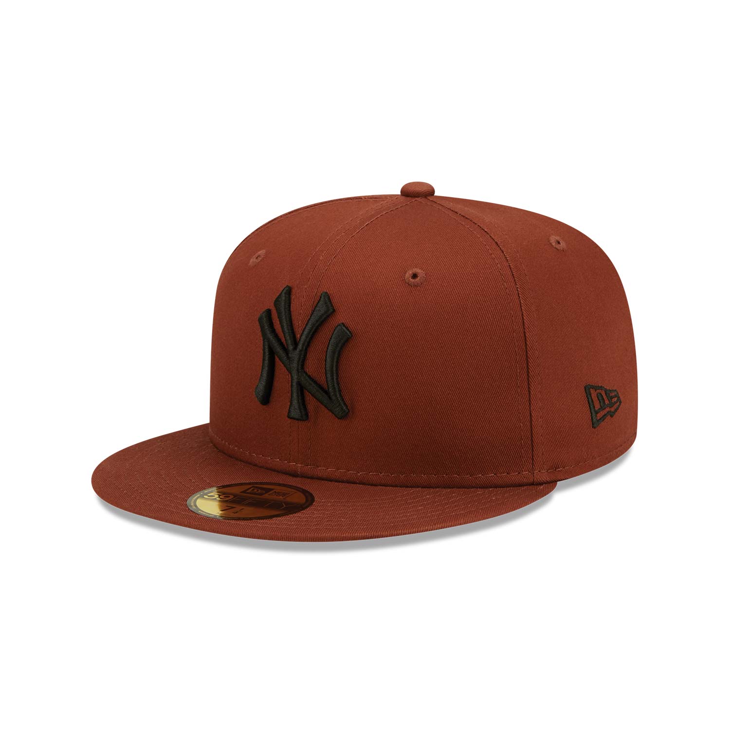 New Era 59fifty Fitted NY Yankees Brown