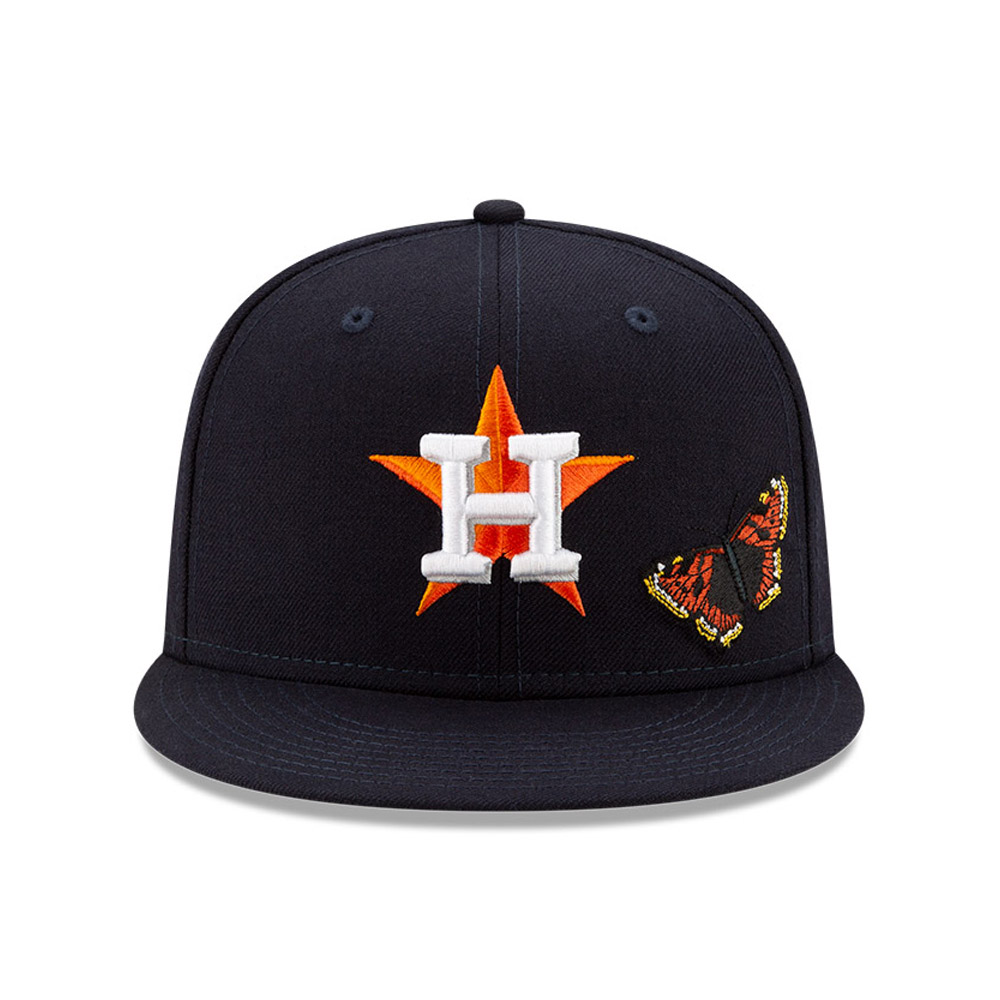Cappellino 59FIFTY MLB Felt Houston Astros blu navy