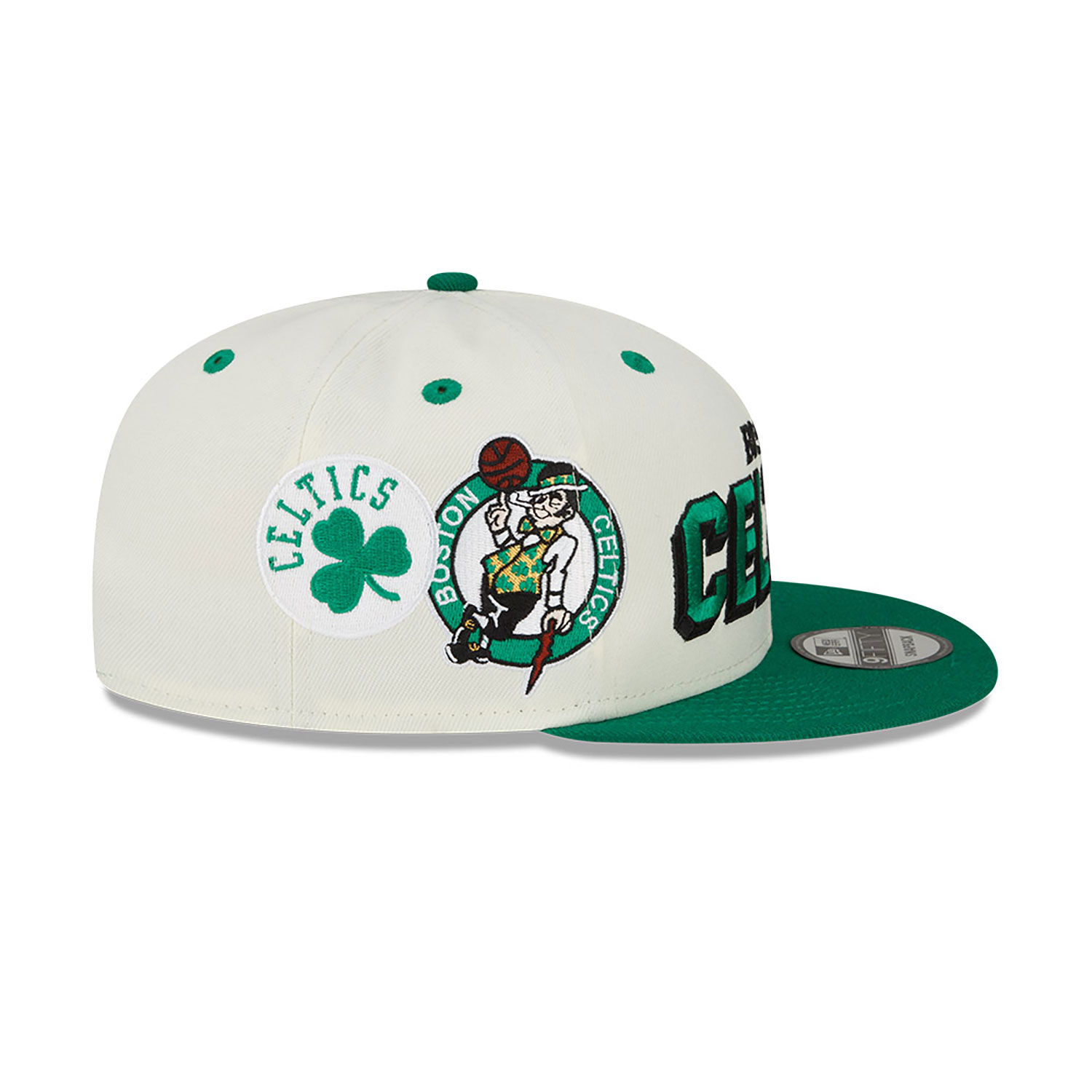 Boston Celtics Awake White 9FIFTY Snapback Cap