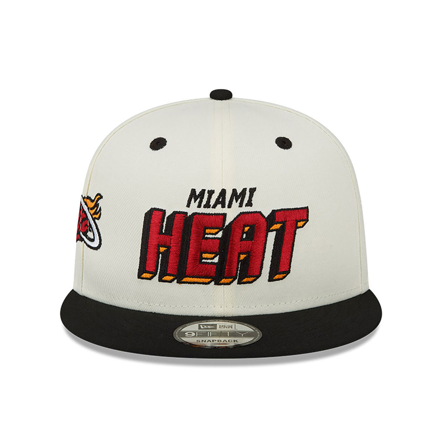 Gorra oficial New Era x Awake NBA Miami Heat 9FIFTY Snapback