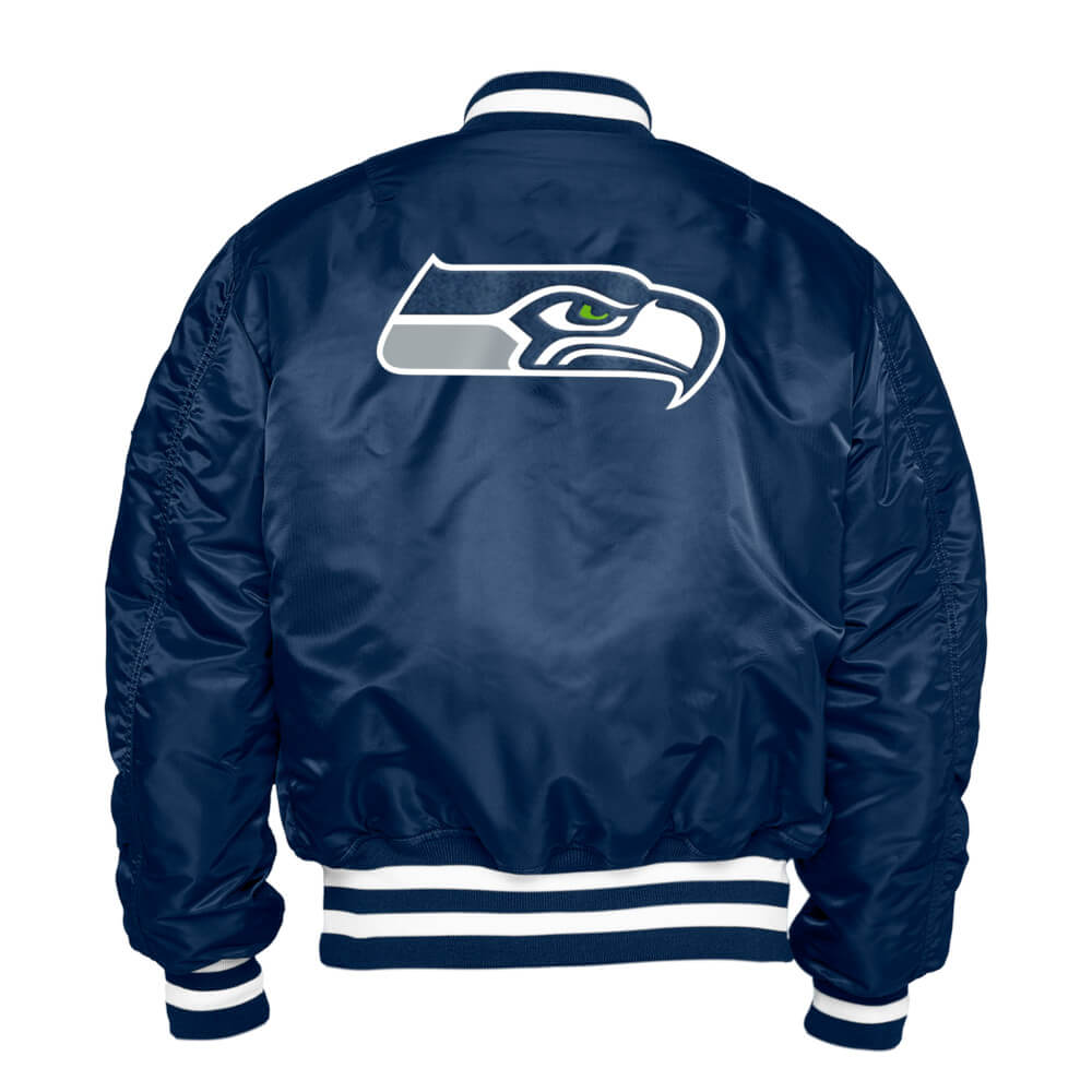 Official New Era Seattle Seahawks NFL Alpha Industries Navy