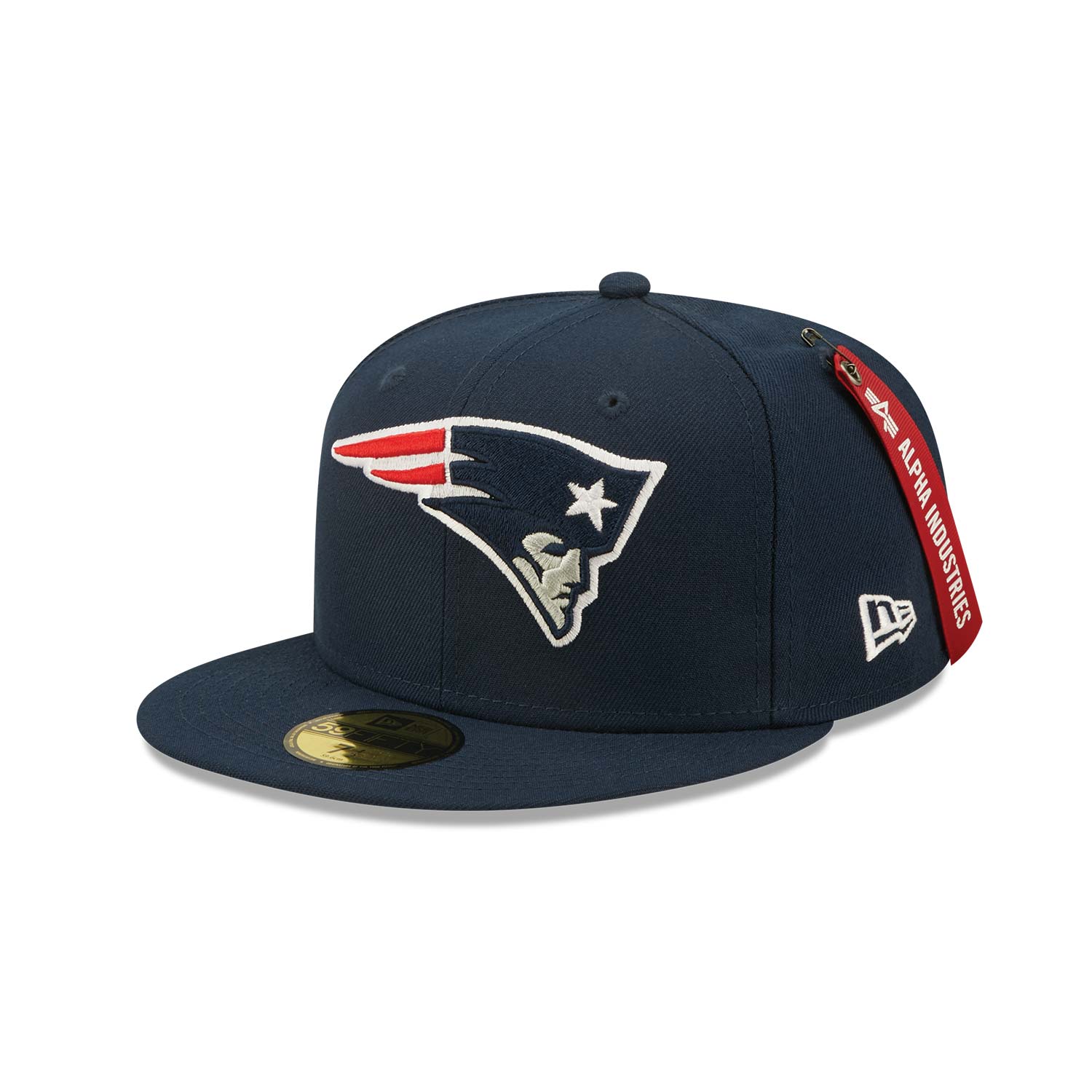 New England Patriots x Alpha Industries Blue 59FIFTY Fitted Cap
