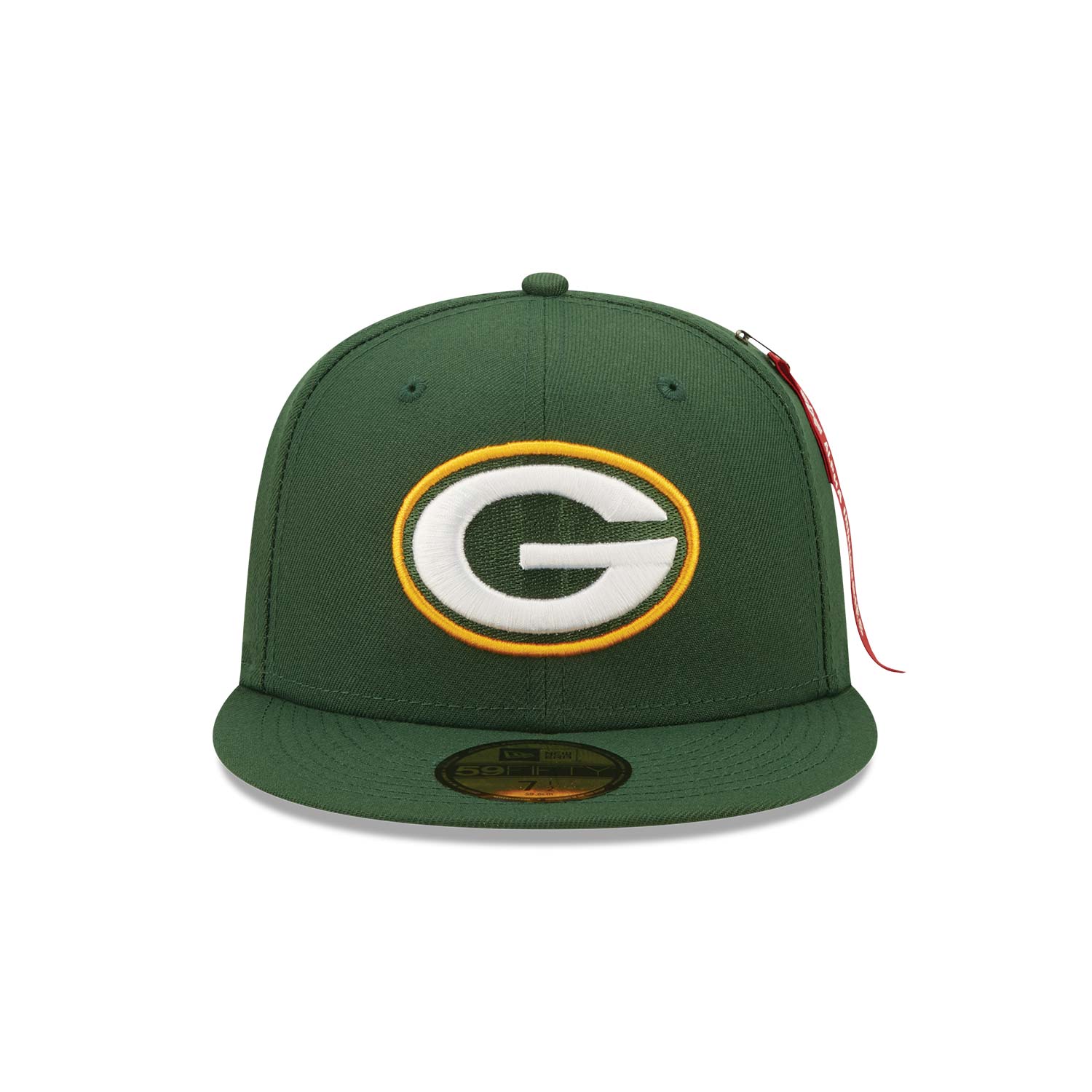 Green Bay Packers x Alpha Industries Green 59FIFTY Fitted Cap