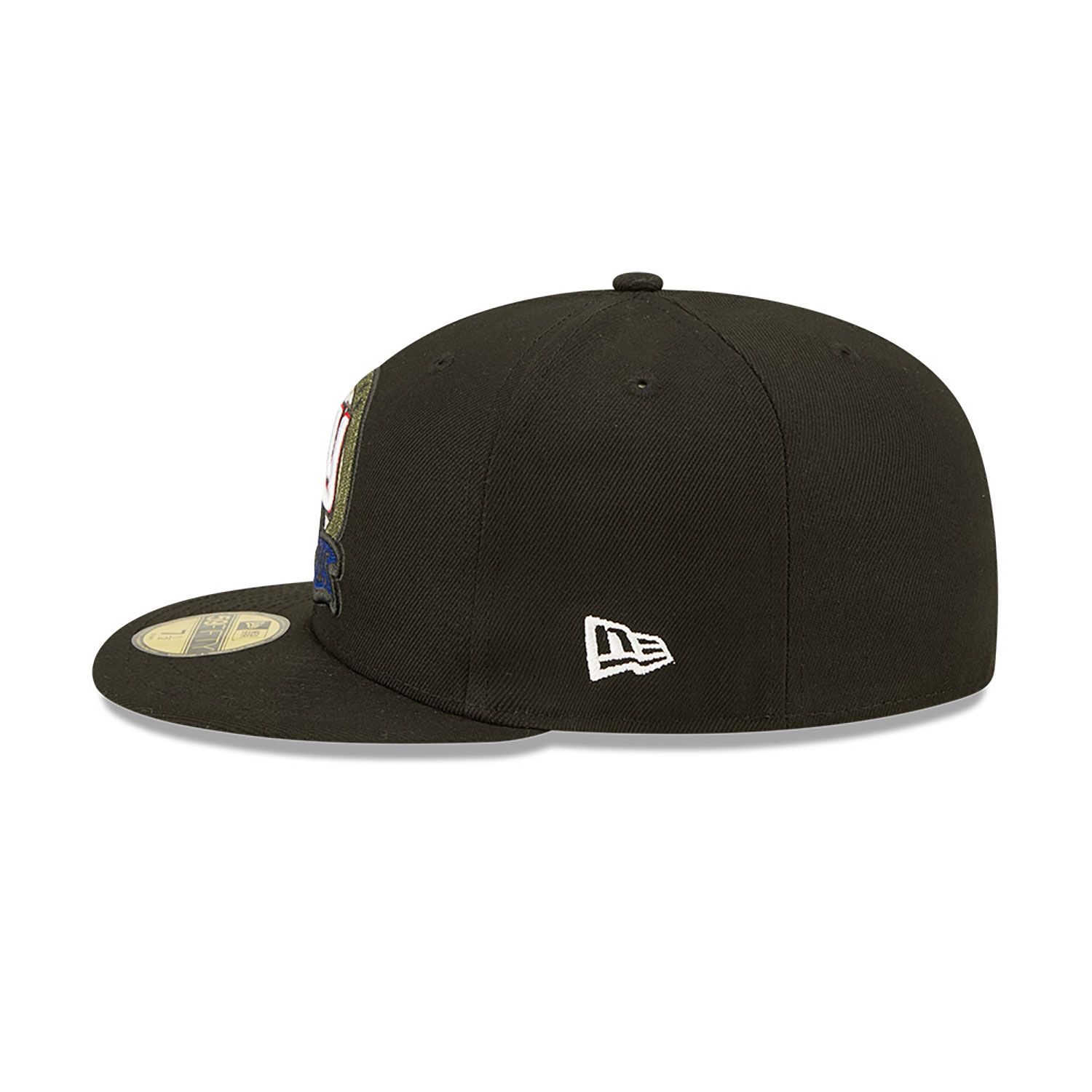 Official New Era NFL Salute To Service New York Giants Black 59FIFTY Fitted  Cap B9022_334 B9022_334