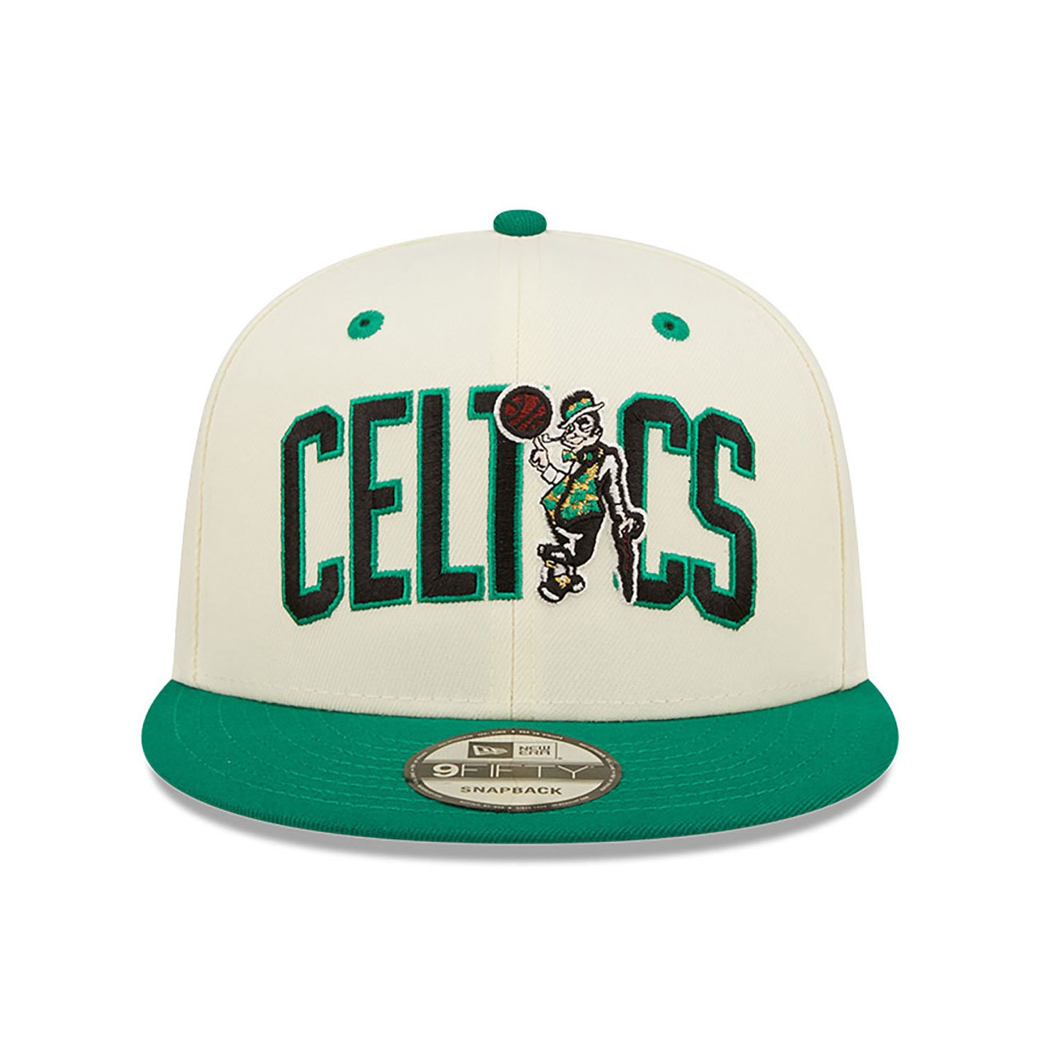 Cappellino 9FIFTY Snapback Boston Celtics Blend Bianco