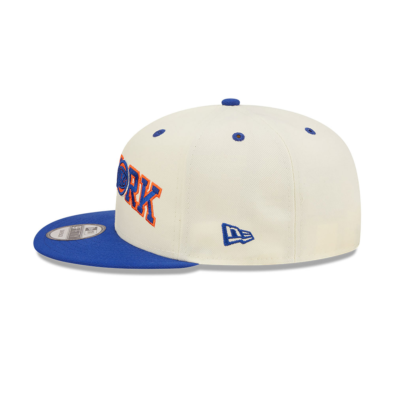 Weiße New York Knicks Blend 9FIFTY Snapback Cap
