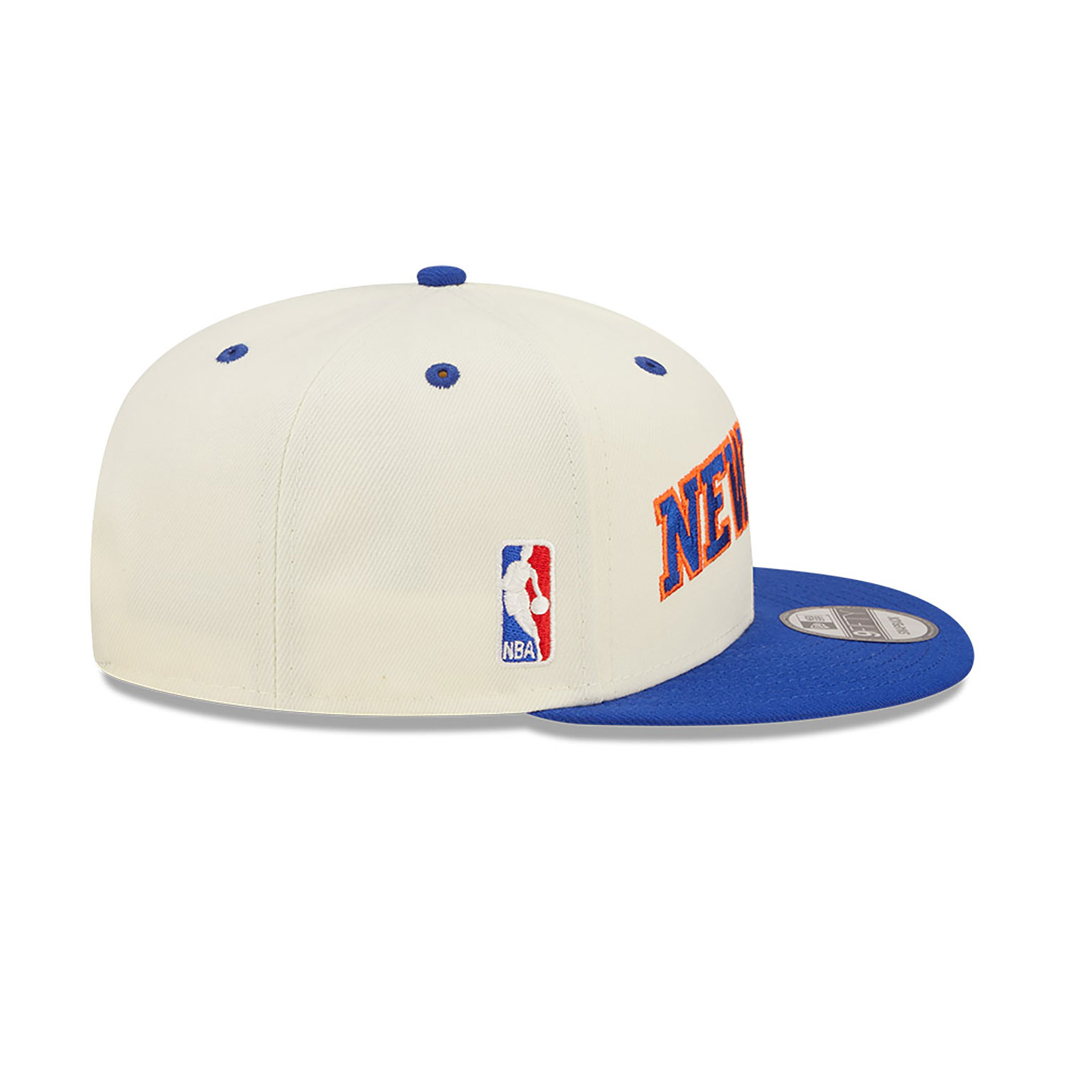 Weiße New York Knicks Blend 9FIFTY Snapback Cap