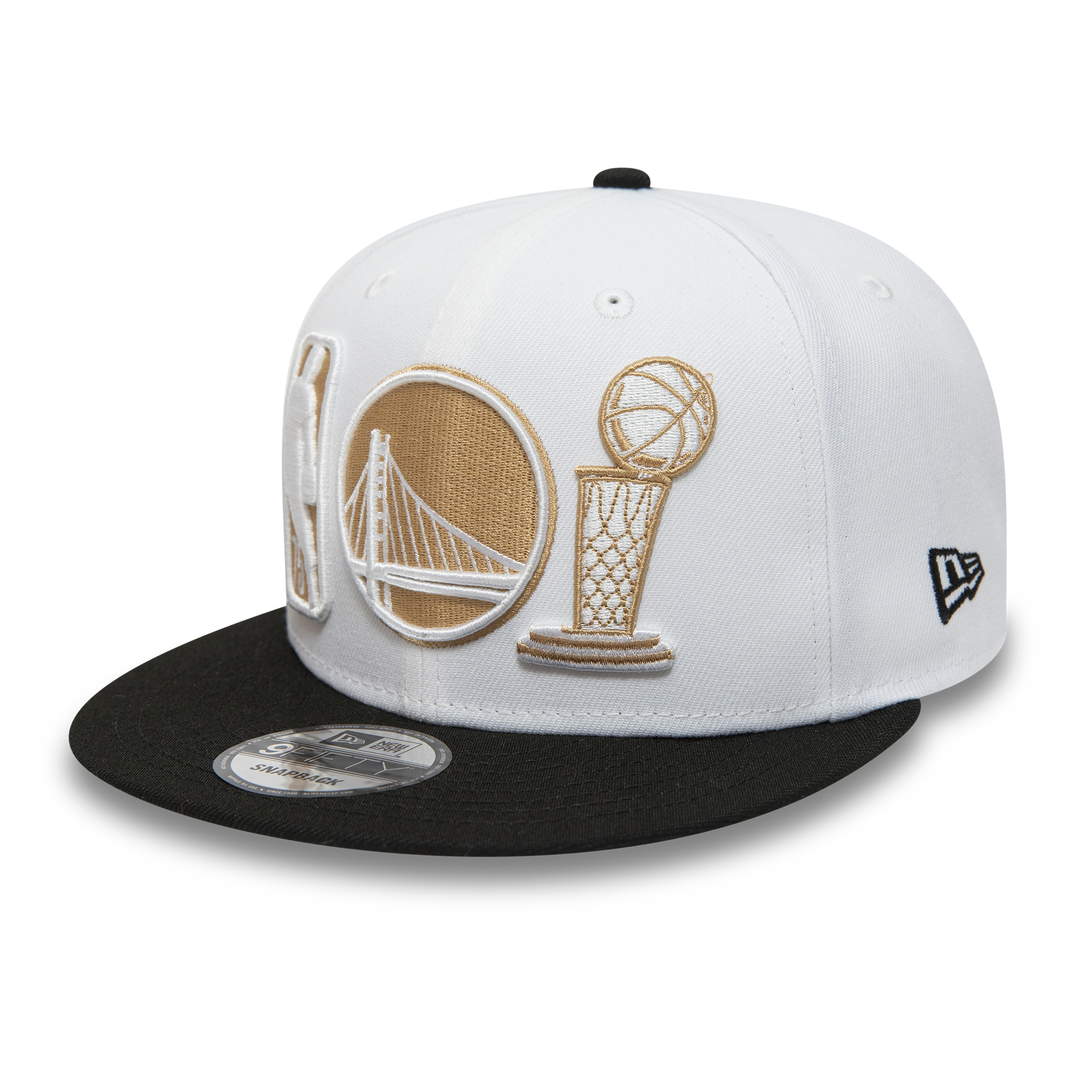 Golden State Warriors NBA Ring 2022 White 9FIFTY Snapback Cap